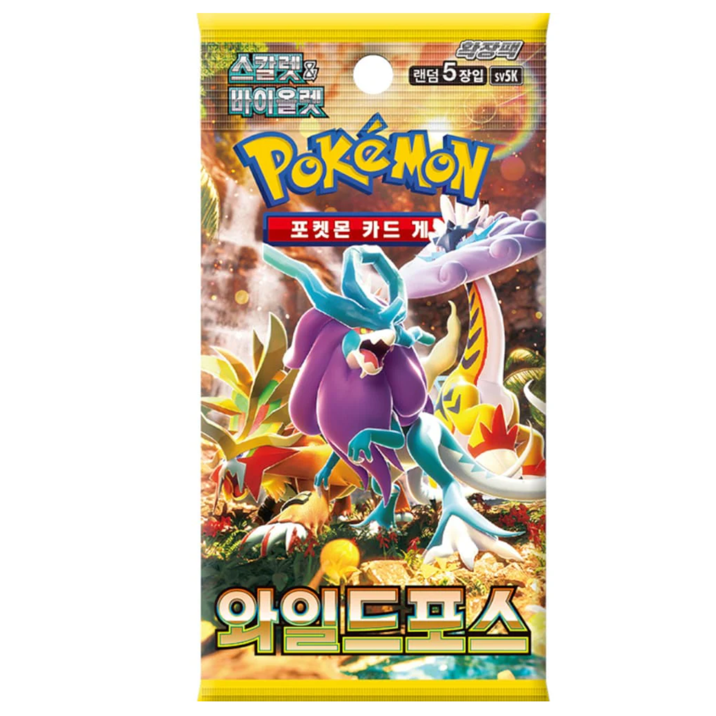 Pokémon - Wild Force sv5K Booster - Koreanisch