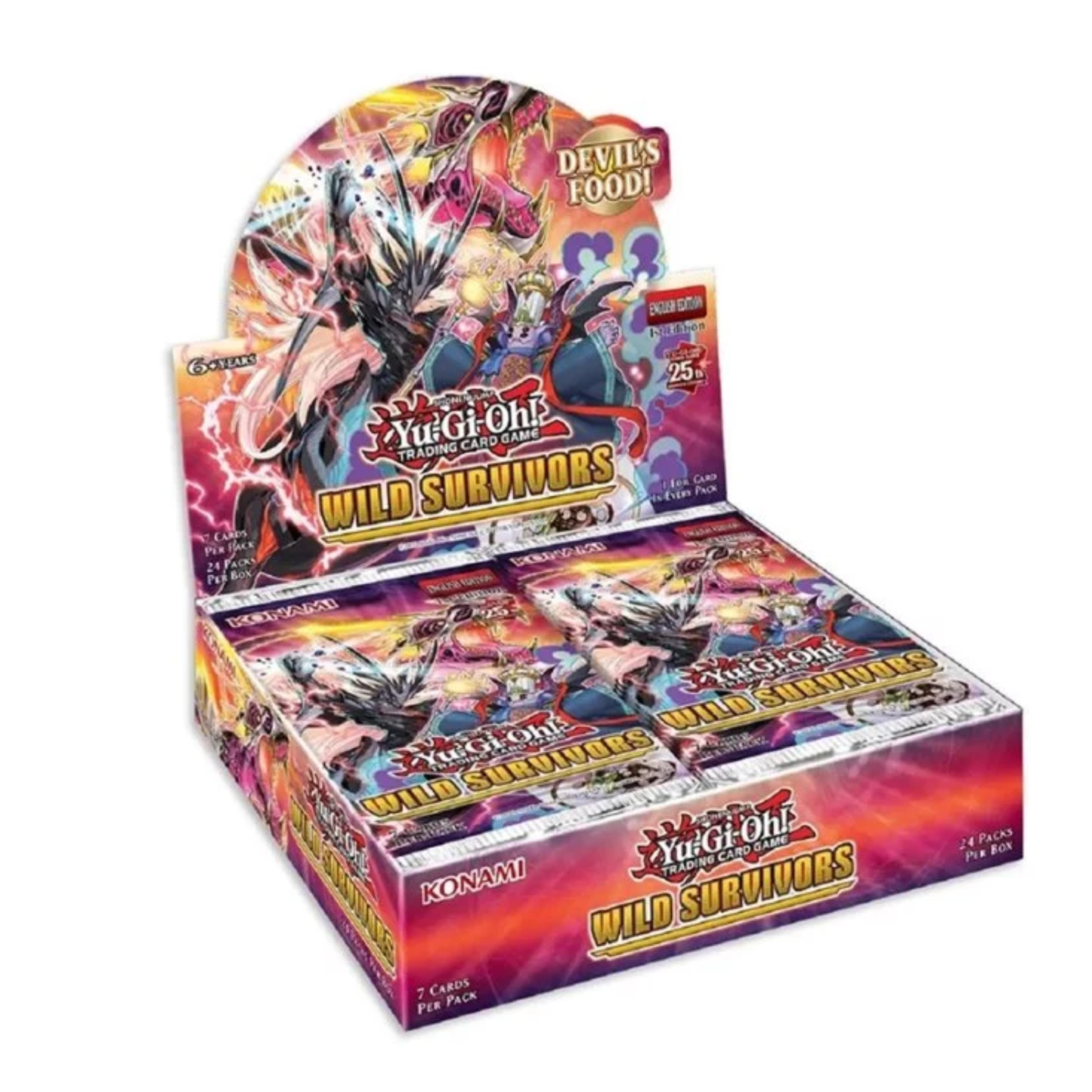 Yu-Gi-Oh! Wild Survivors WISU Booster-Display 1. Auflage (Englisch)