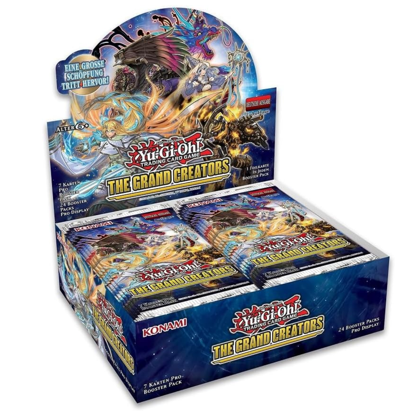 Yu-Gi-Oh! The Grand Creators GRCR Booster-Display 1. Auflage (Deutsch)