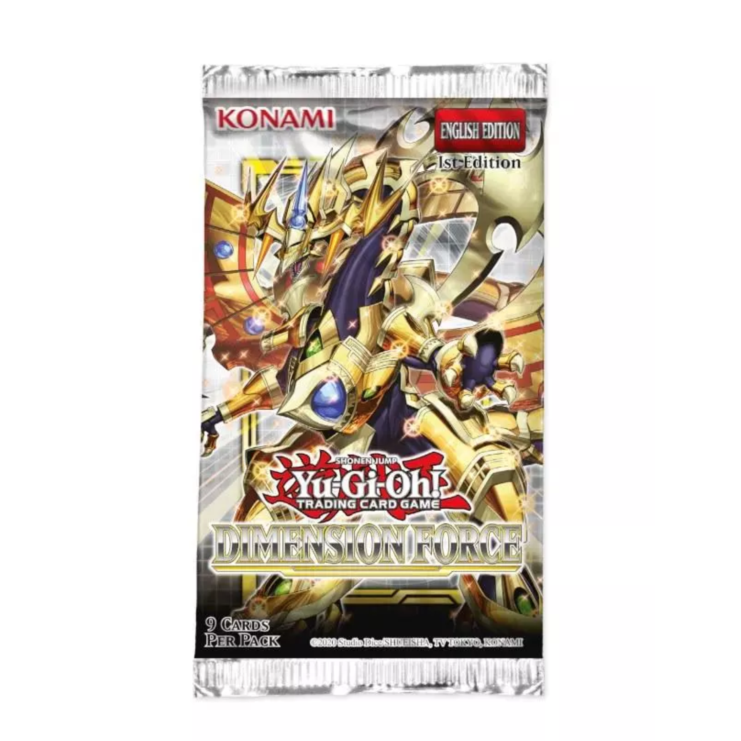 Yu-Gi-Oh! Dimension Force DIFO Booster 1. Auflage (Englisch)