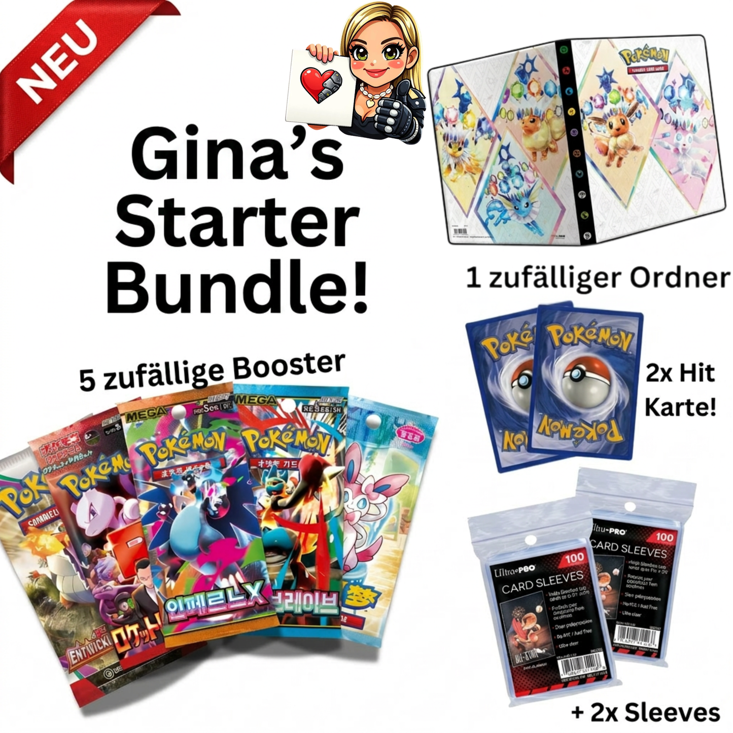 Gina's Pokémon Starter Bundle!