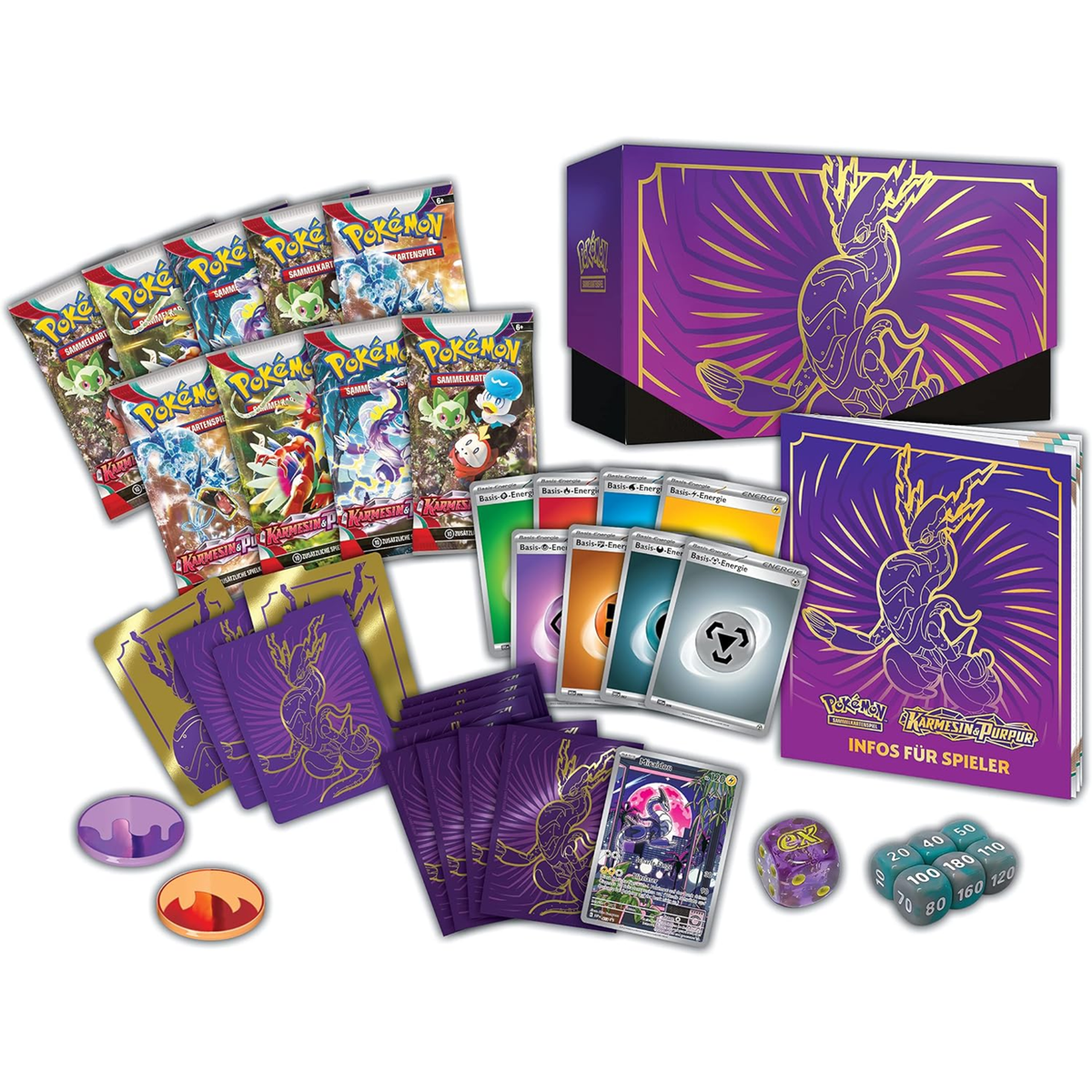 Pokemon - Karmesin&Purpur - Miraidon - Top-Trainer Box (DE)