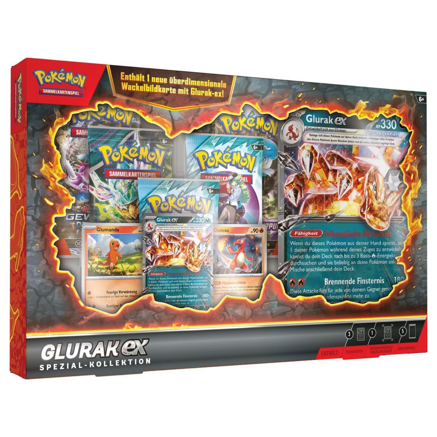 Karmesin & Purpur Glurak ex - Spezial-Kollektion (DE)