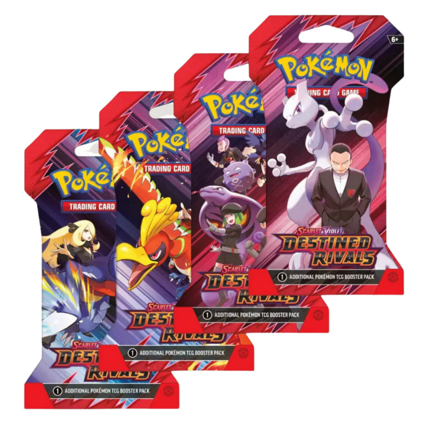 Karmesin & Purpur Destined Rivals Sleeved Booster (EN)