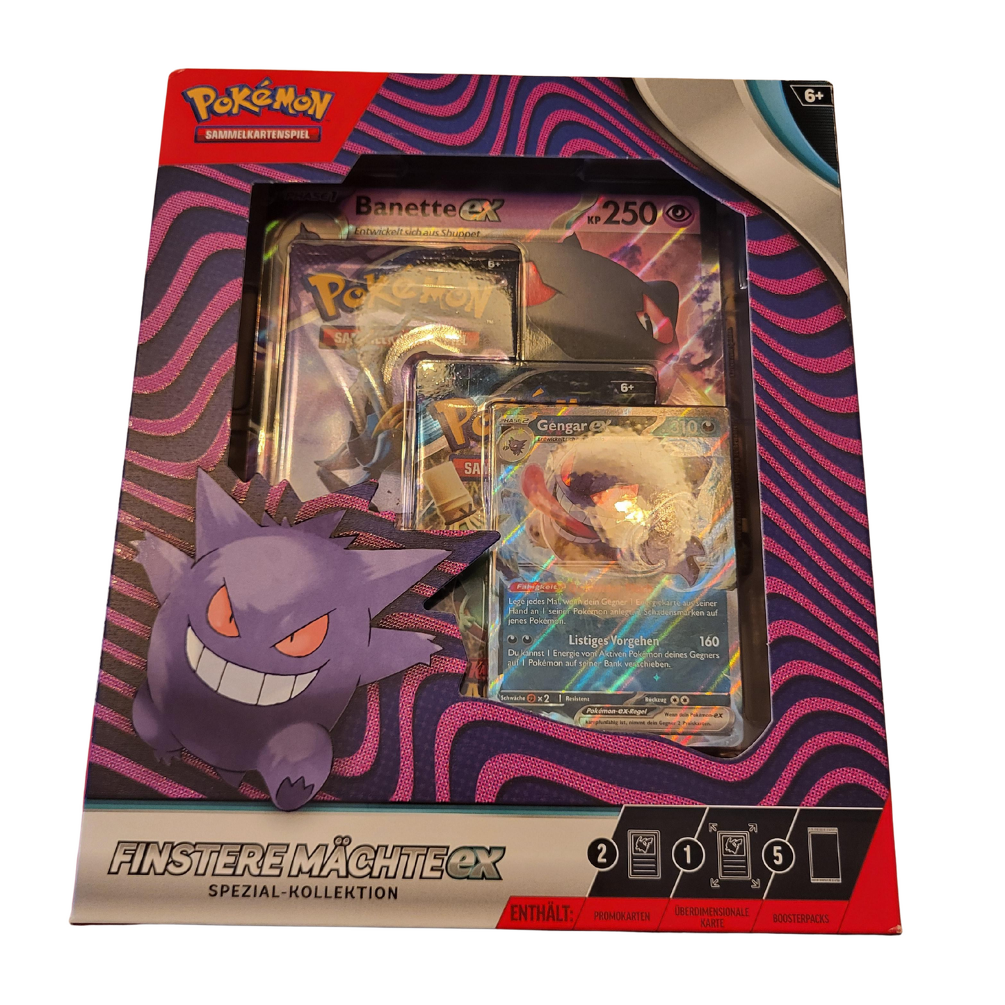 Karmesin & Purpur Finstere Mächte Gengar & Absol Kollektion (DE)