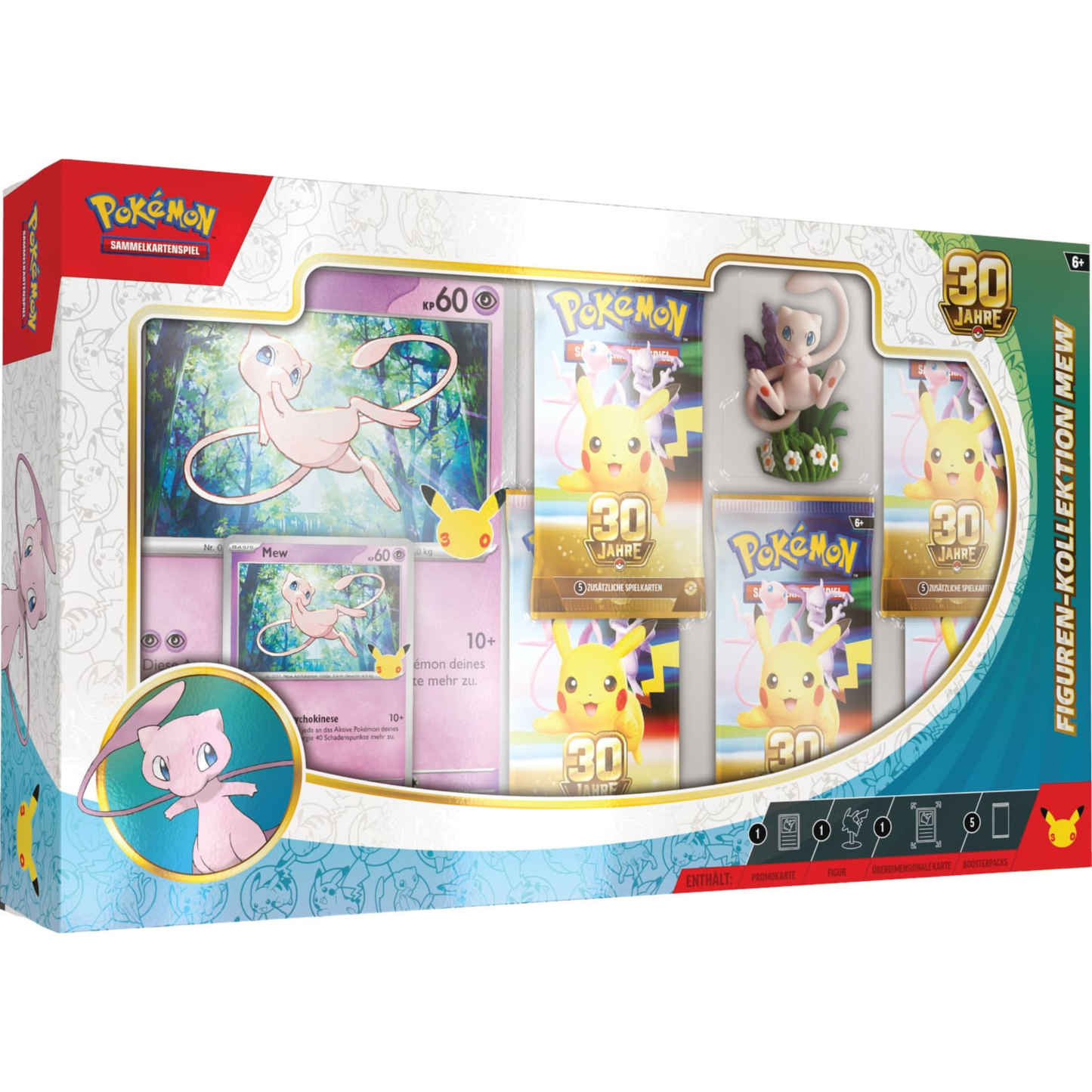 Pokemon - 30 jahre - Mew Figuren Kollektion - DE