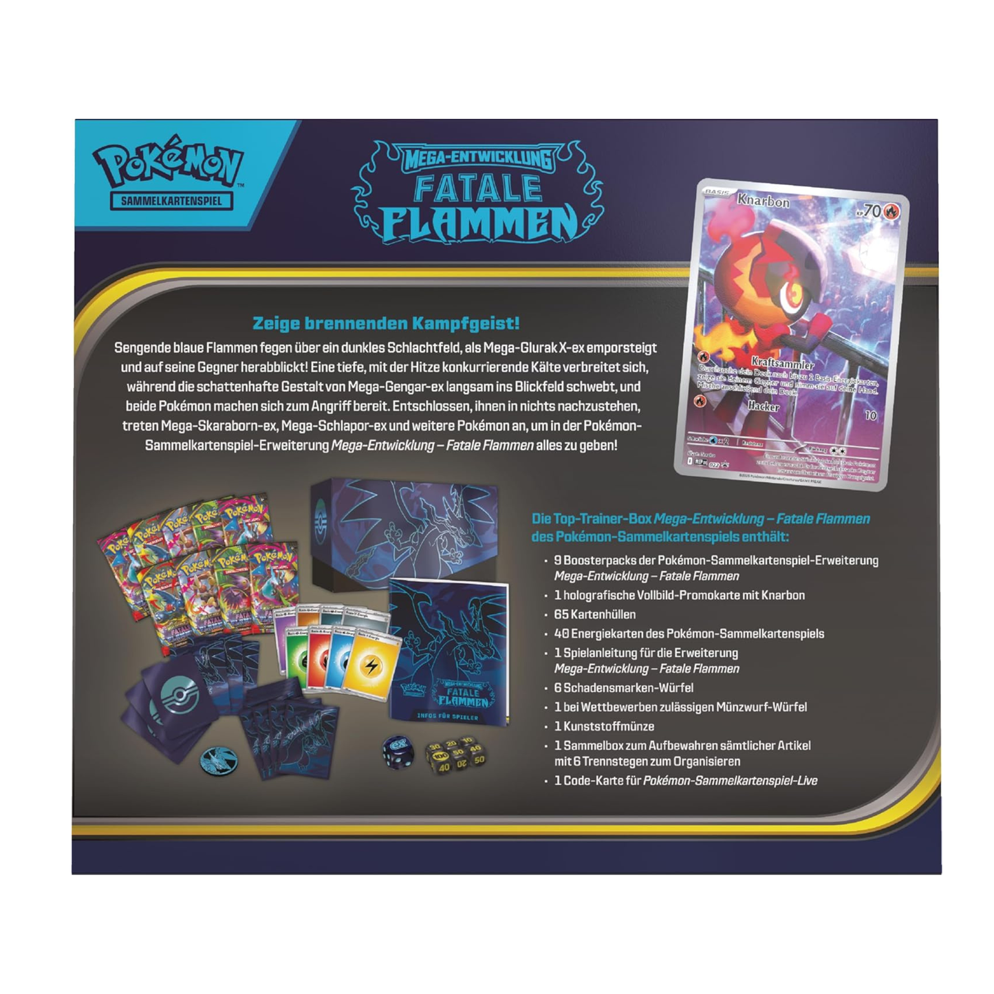 Mega-Entwicklung - Fatale Flammen - Top-Trainer Box (DE)