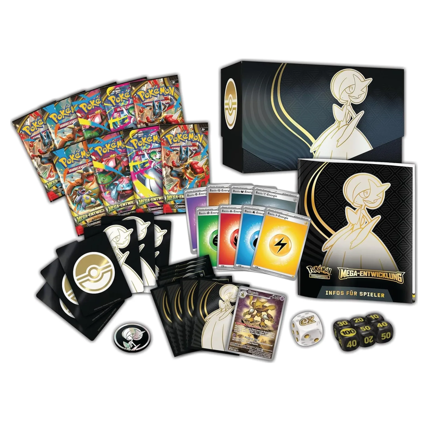 Mega-Entwicklung Guardevoir Top-Trainer Box (DE)