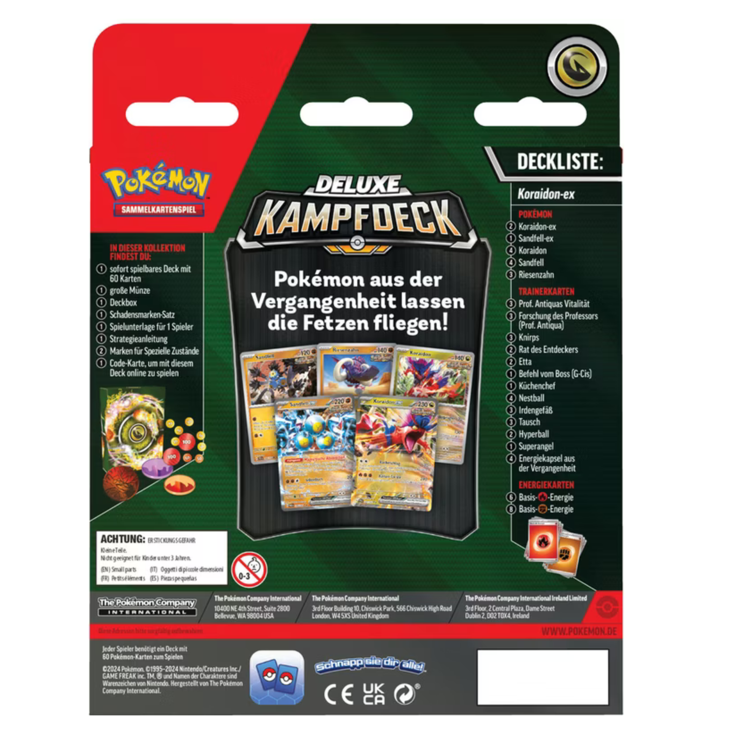 Pokémon Deluxe-Kampfdeck – Koraidon ex (DE)