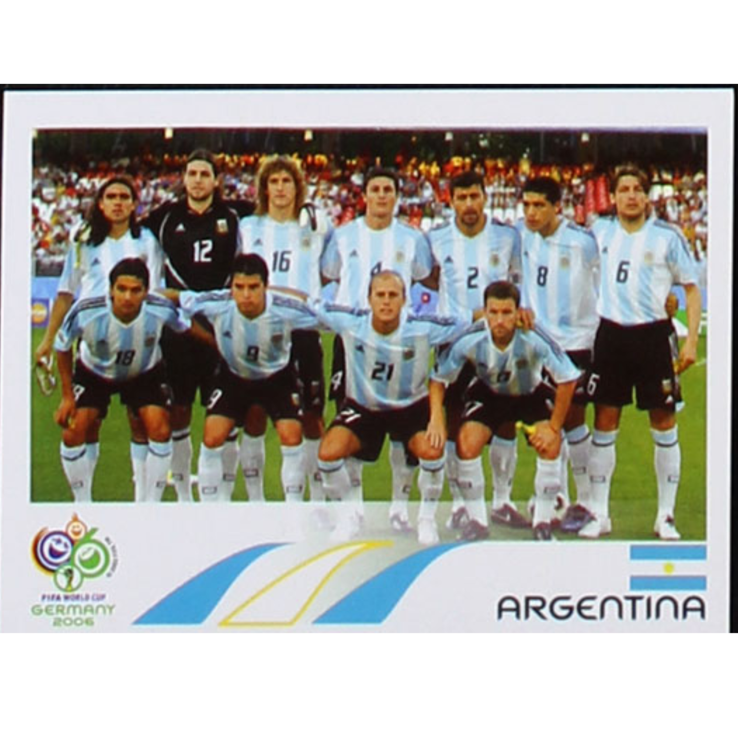 Panini 2006 World Cup WM Germany Sticker Argentina