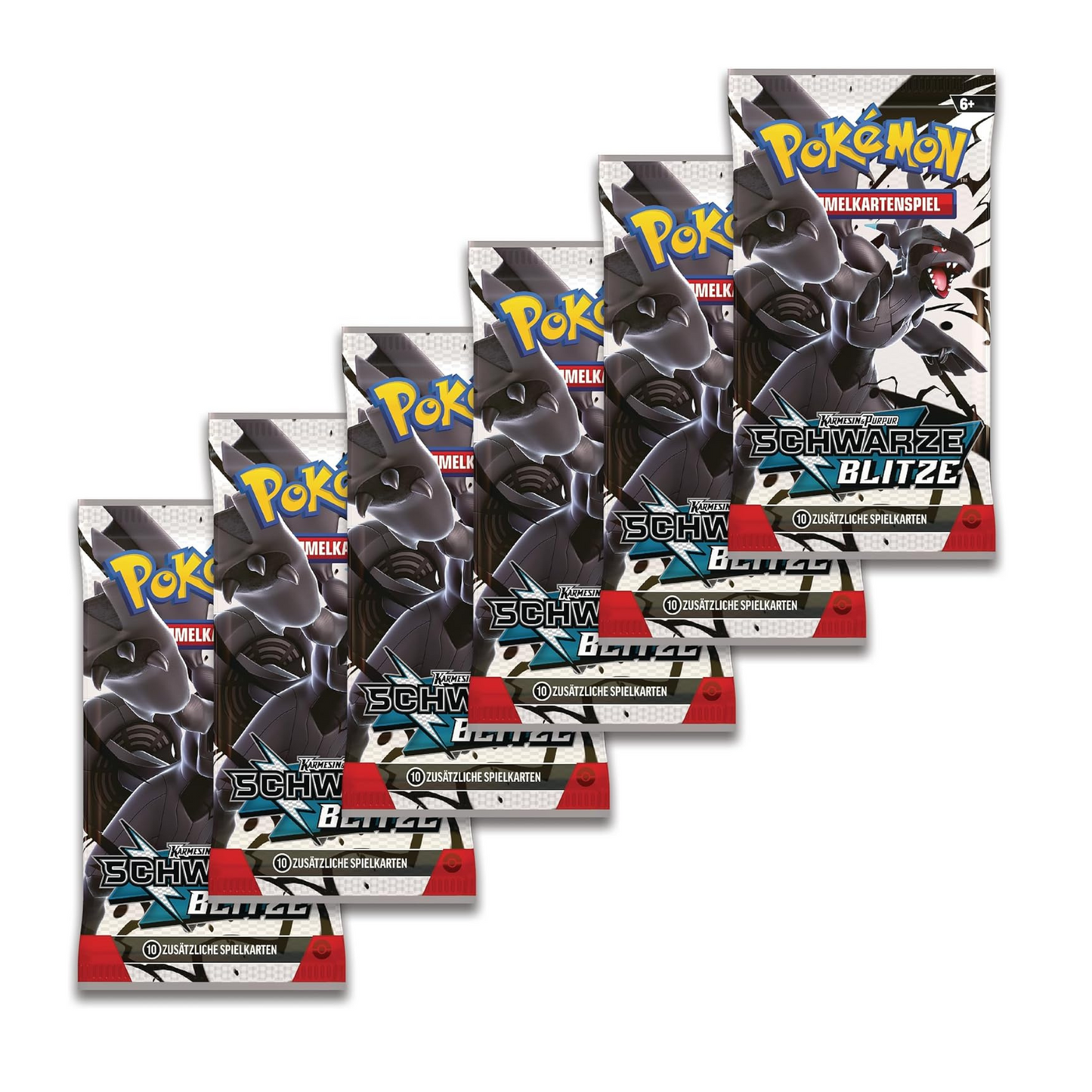 Karmesin & Purpur Schwarze Blitze - Booster Bundle (DE)