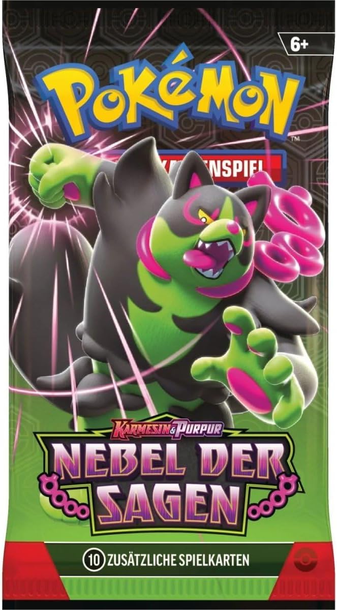 Karmesin & Purpur Nebel der Sagen Booster (DE)