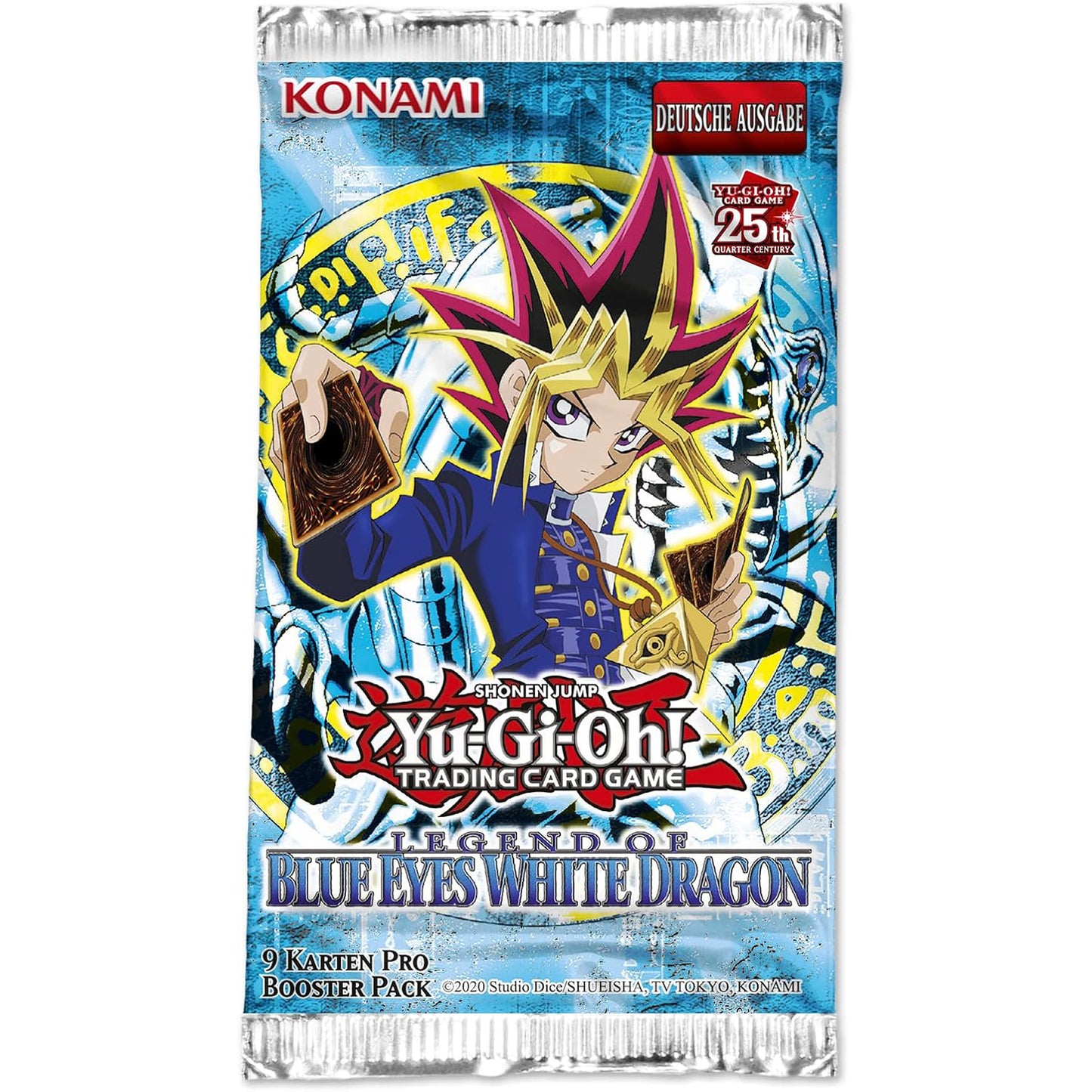 Yu-Gi-Oh! Legend of Blue-Eyes White Dragon 25th Version - Booster (DE)