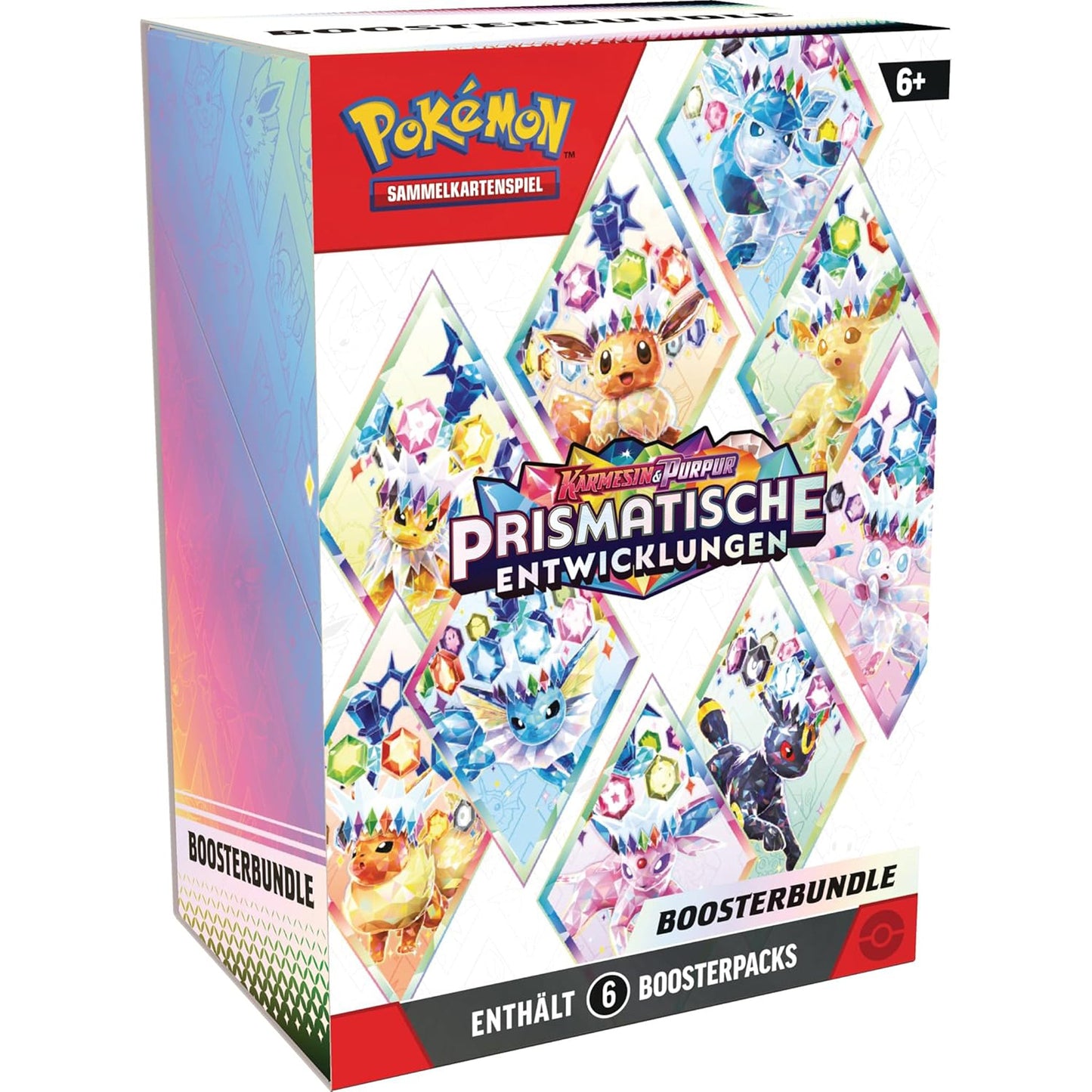 Karmesin & Purpur Prismatische Entwicklungen Booster Bundle (DE)