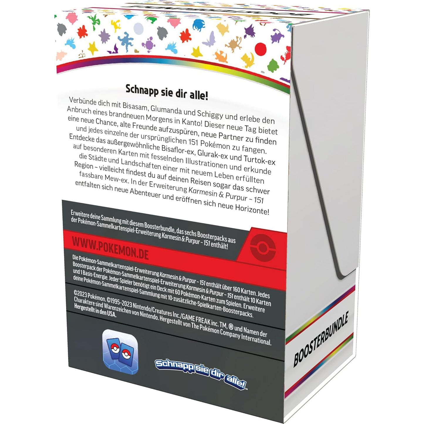 Karmesin & Purpur 151 Booster Bundle (DE)