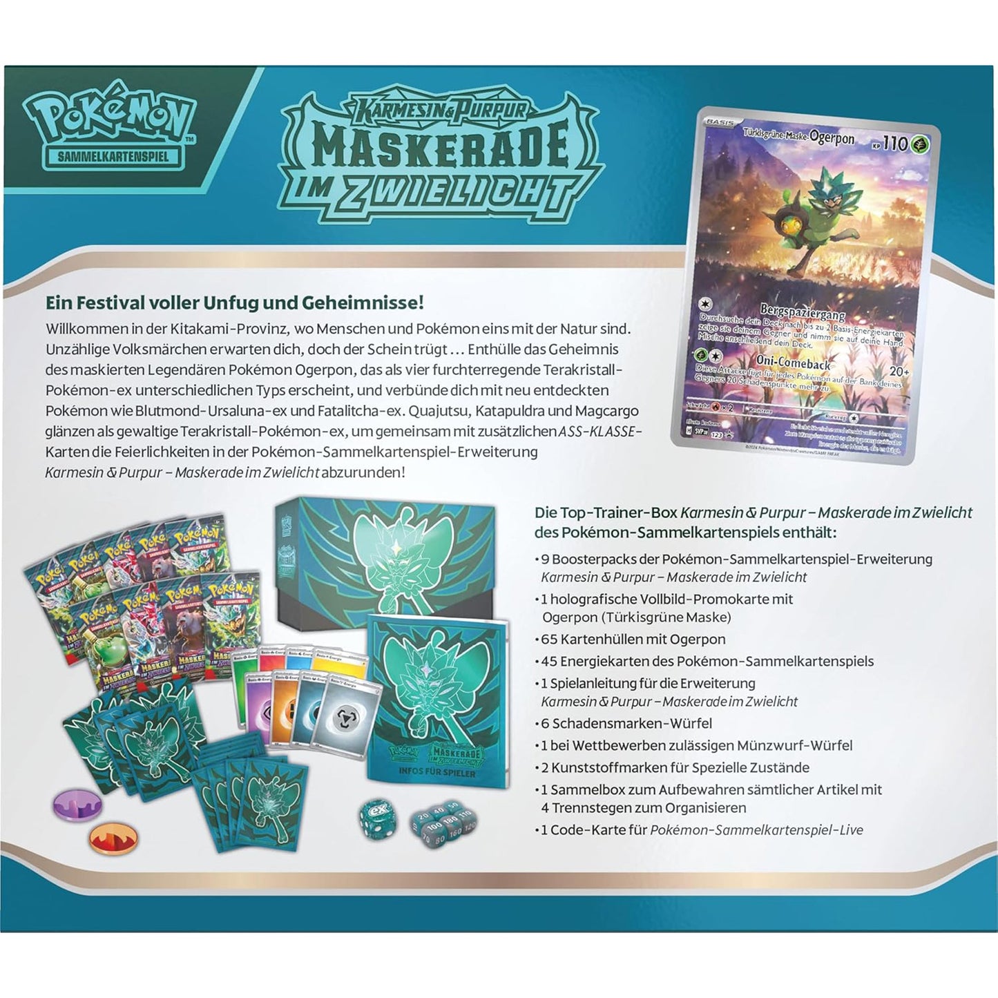 Karmesin & Purpur Maskerade im Zwielicht Top-Trainer-Box (DE)