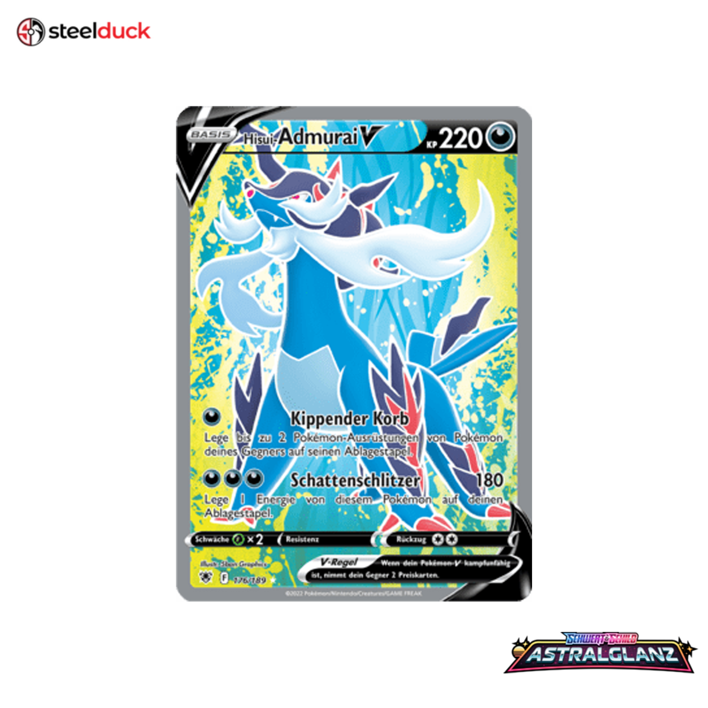 Hisui-Admurai V (176/189) Astralglanz - Ultra Rare