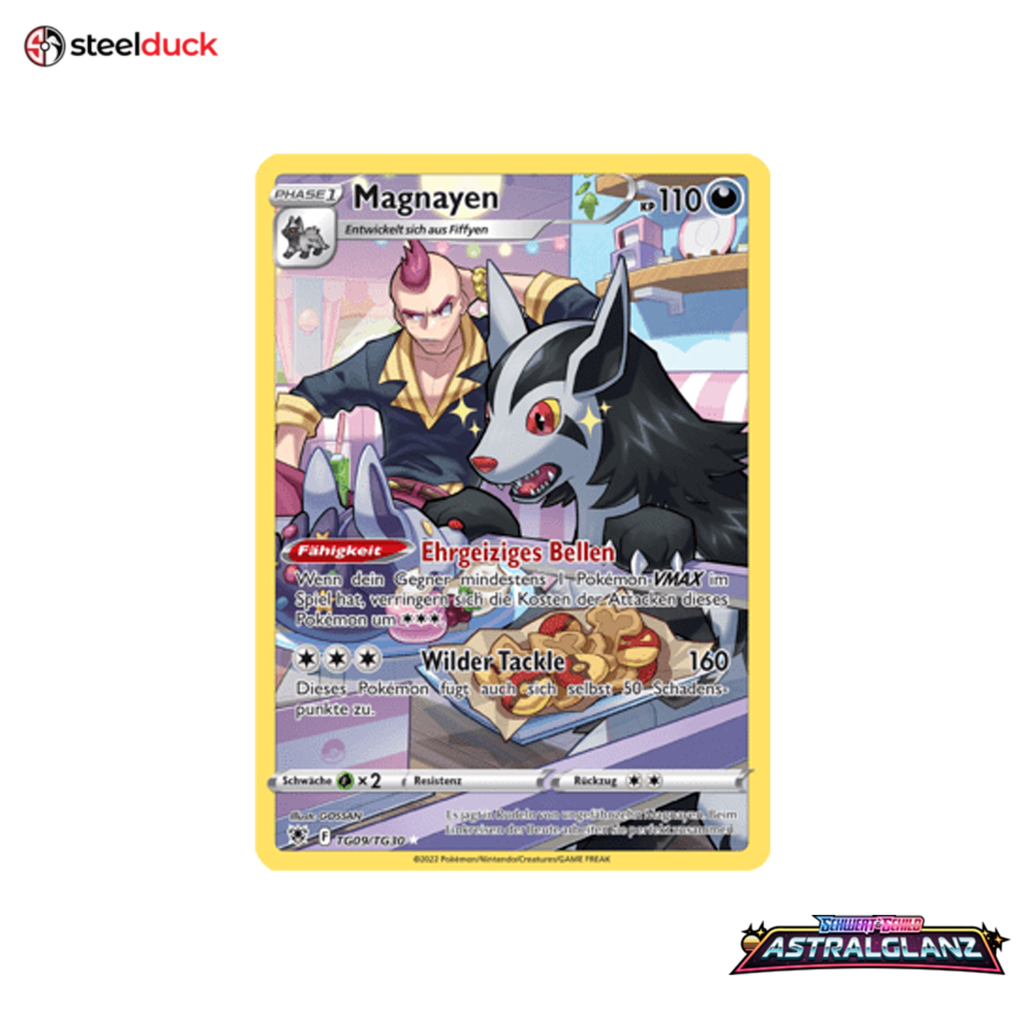 Magnayen (TG09/TG30) Astralglanz - Trainer Gallery Holo Rare