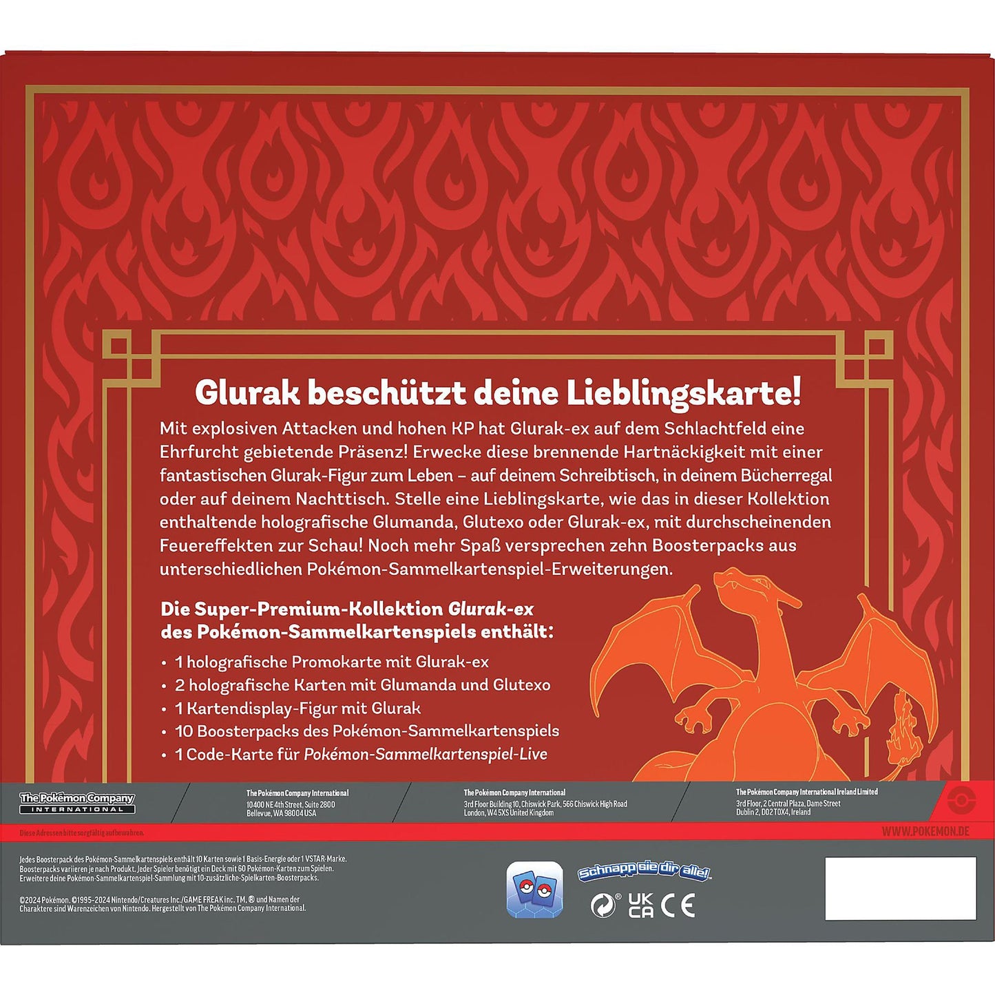 Glurak ex Super Premium Kollektion (DE)