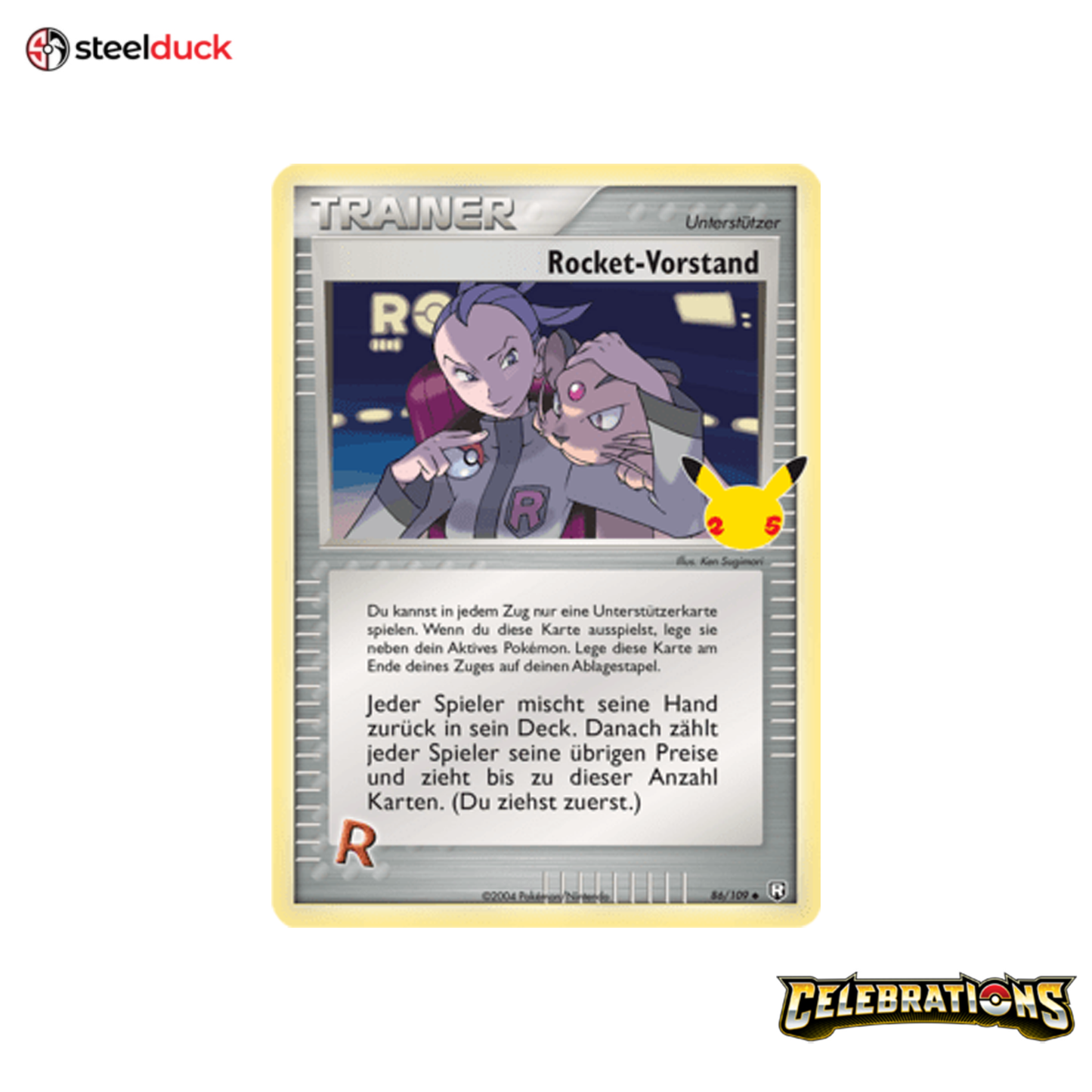 Rocket-Vorstand (86/109) Celebrations - Classic Rare