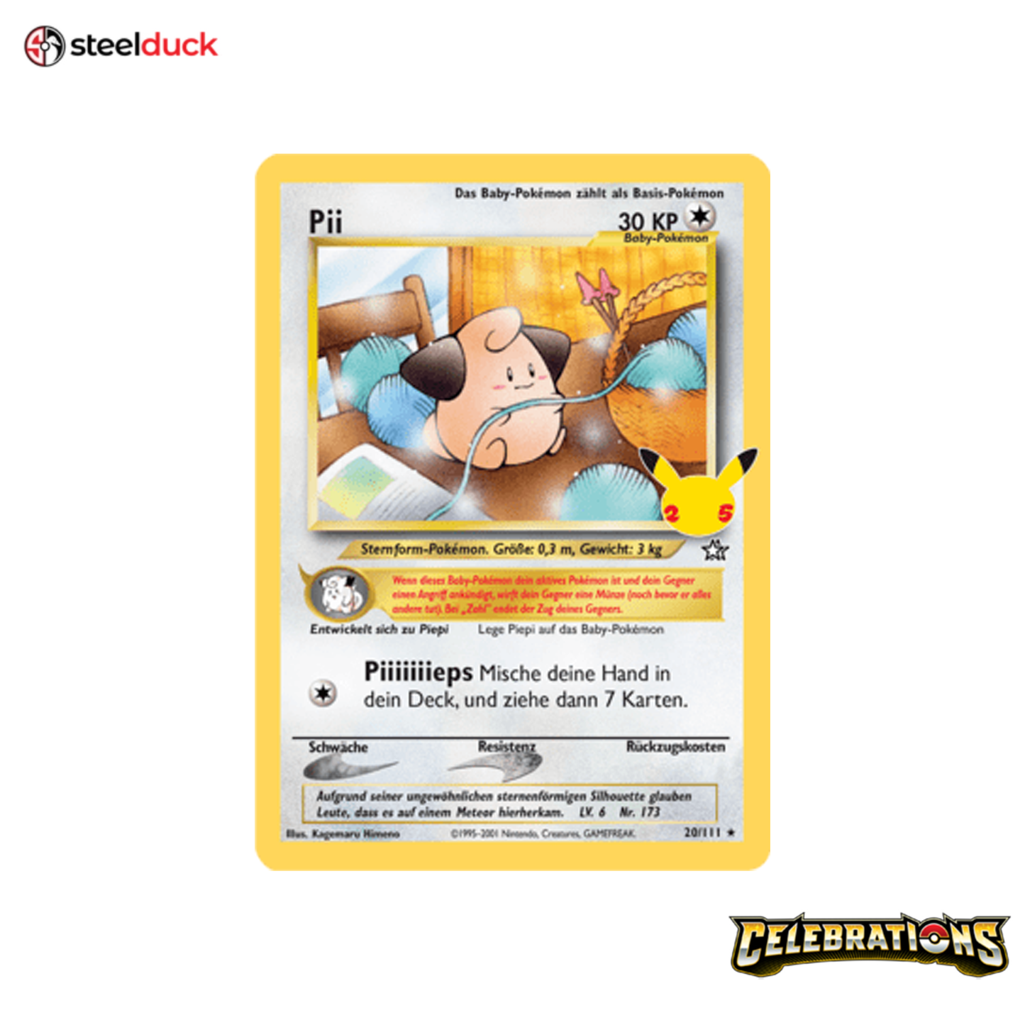 Pii Lv.6 (20/111) Celebrations - Classic Rare