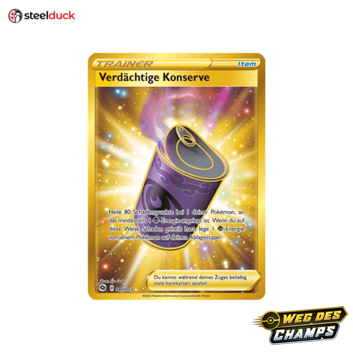 Verdächtige Konserve (080/073) Weg des Champs - Secret Rare