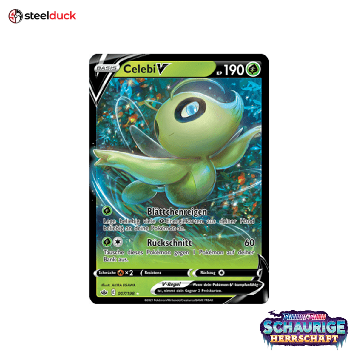 Celebi V (007/198) Schaurige Herrschaft - Holo Rare V