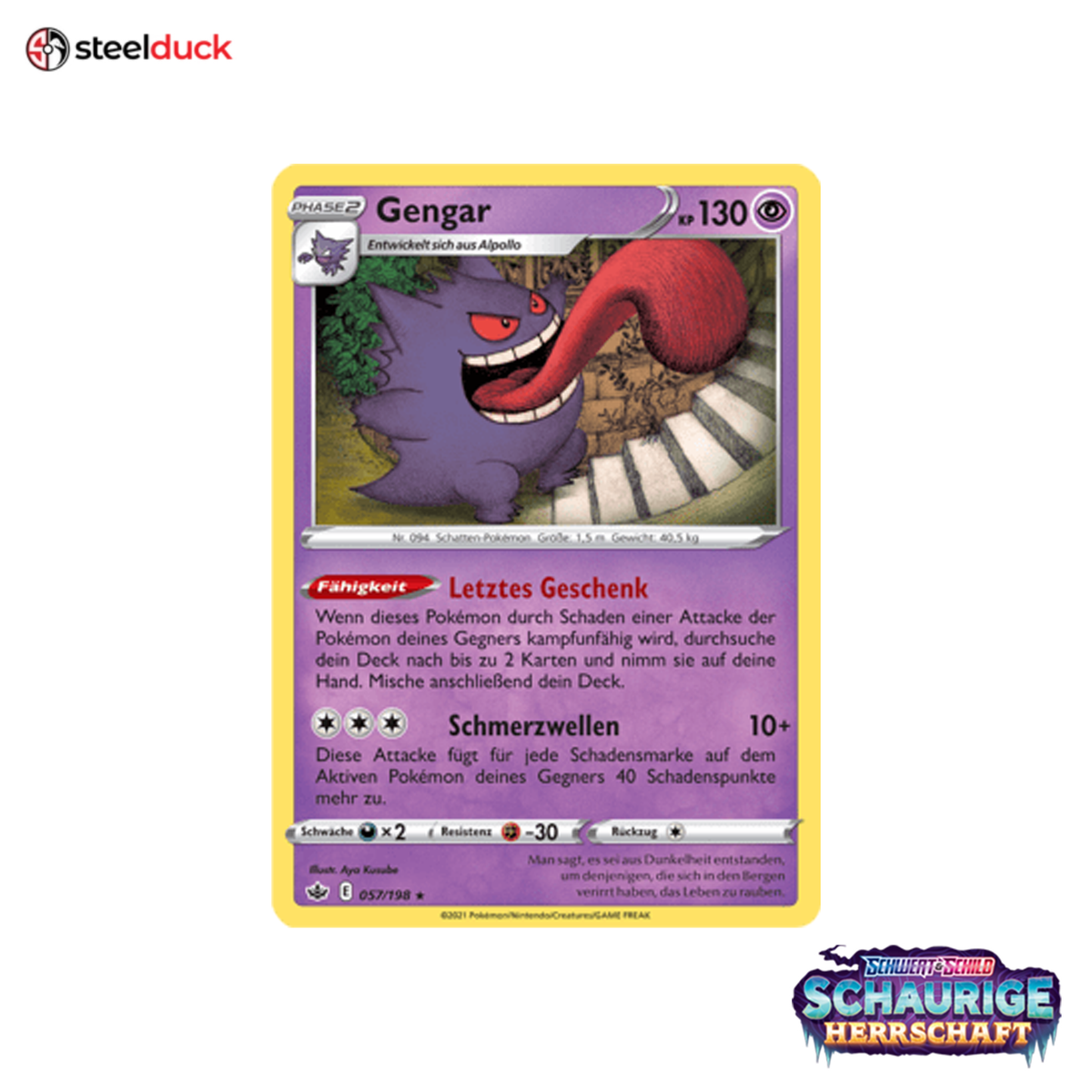 Gengar (057/198) Schaurige Herrschaft - Holo Rare