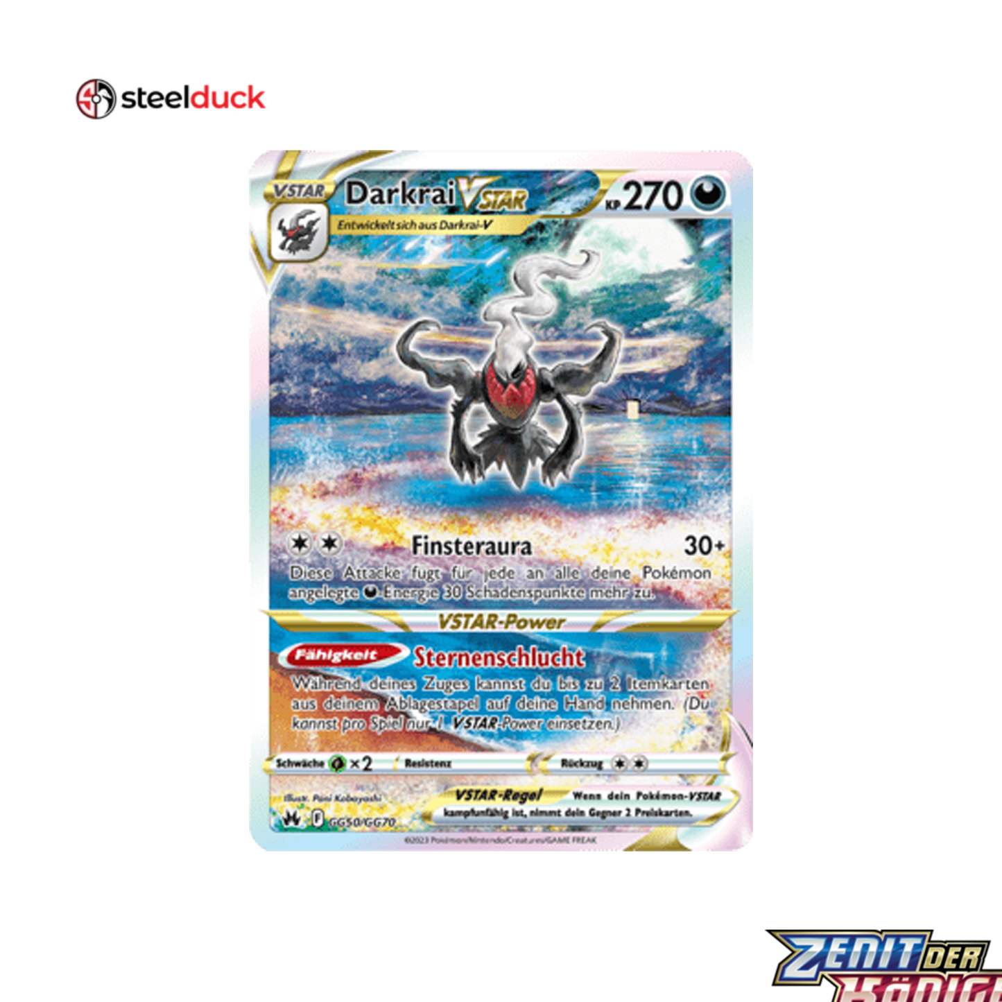 Darkrai VSTAR (GG50/GG70) Zenit der Könige - Special Illustration Rare