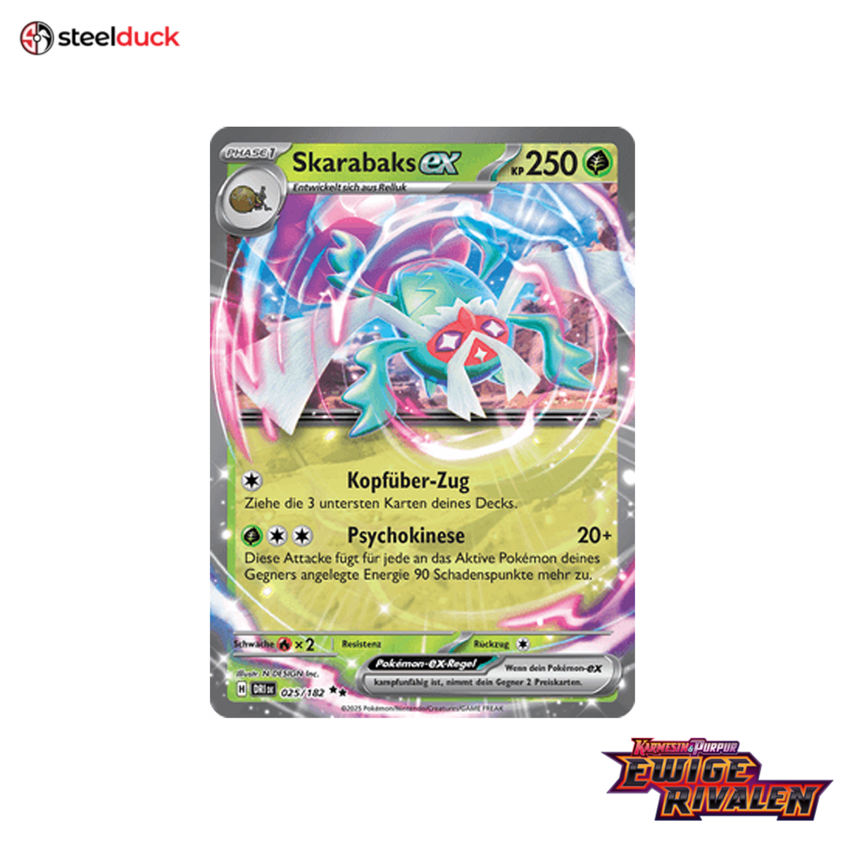 Skarabaks ex (025/182) Ewige Rivalen - Double Rare