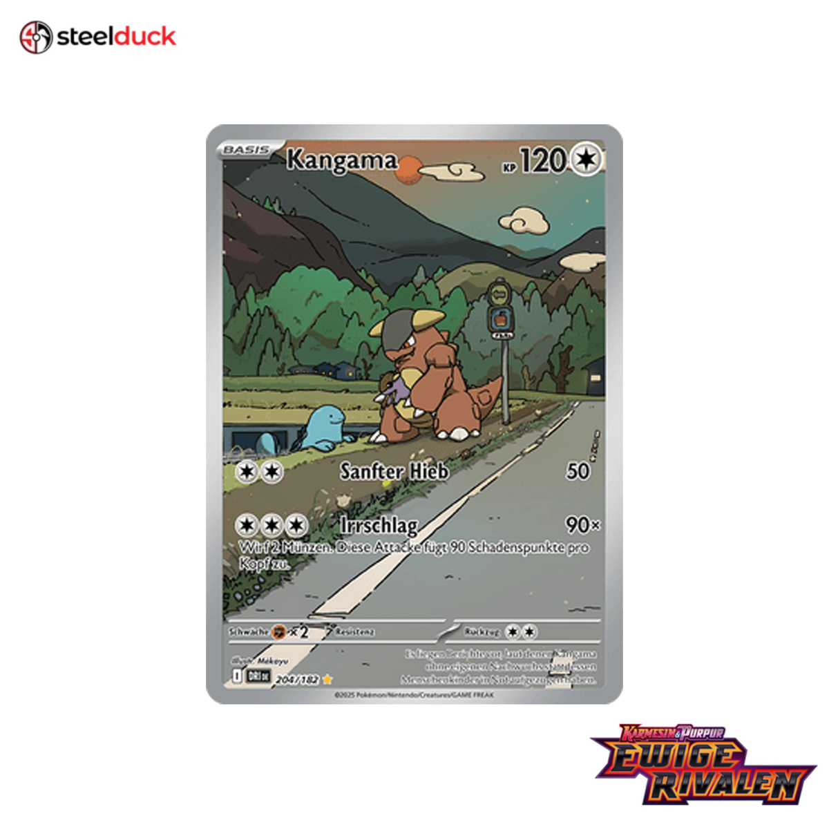 Kangama (204/182) Ewige Rivalen - Illustration Rare