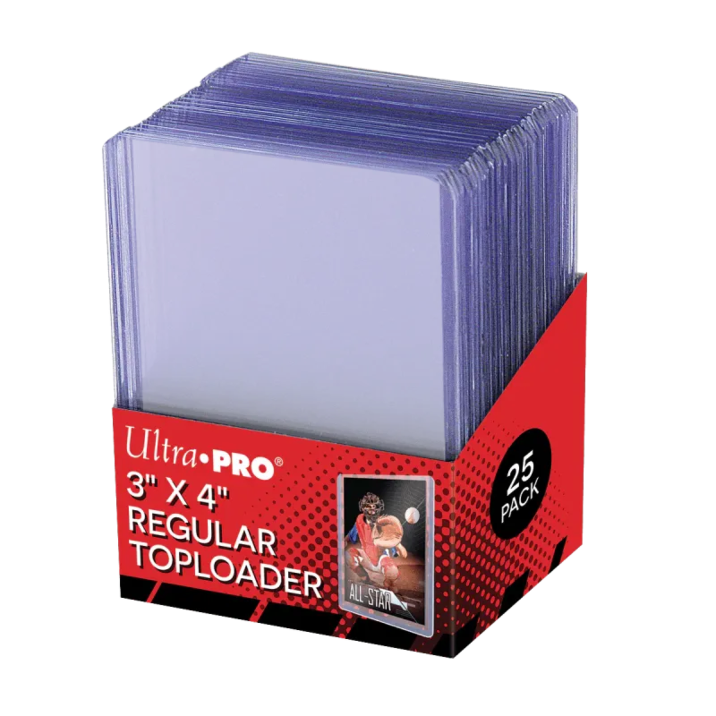 Ultra Pro - Regular Toploader - - 25 Stück