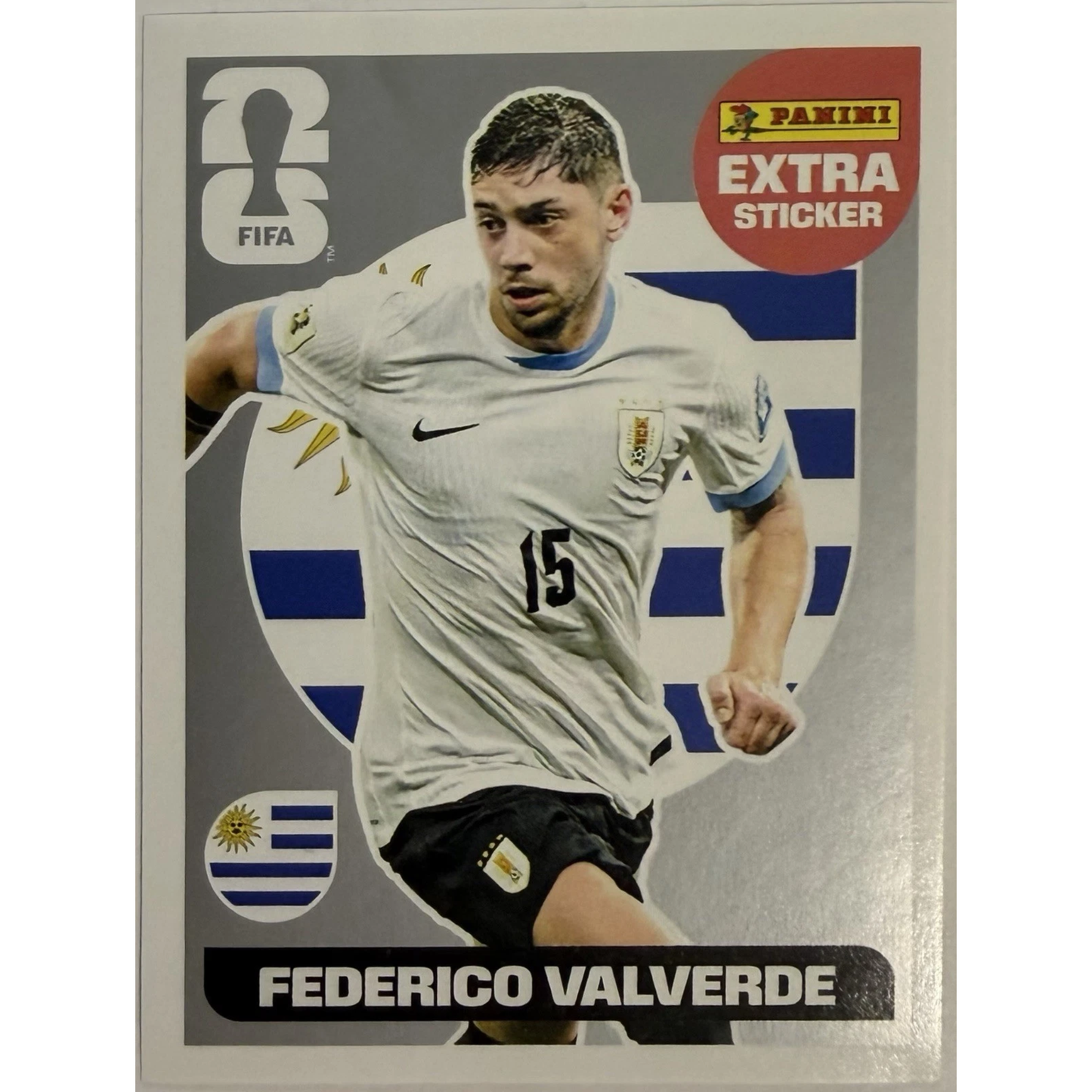 Panini 2026 World Cup WM America Sticker Extra Sticker Federico Valverde