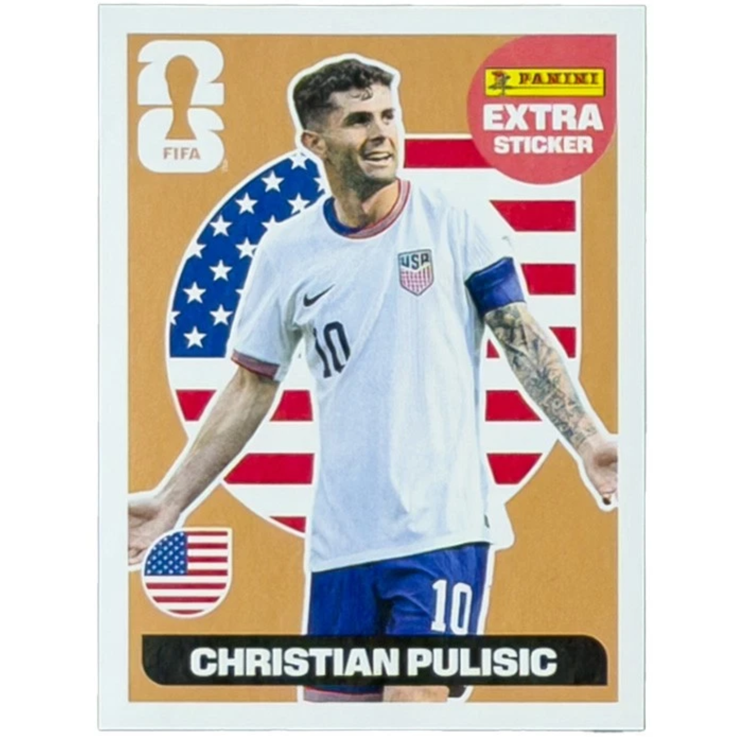 Panini 2026 World Cup WM America Sticker Extra Sticker Christian Pulisic