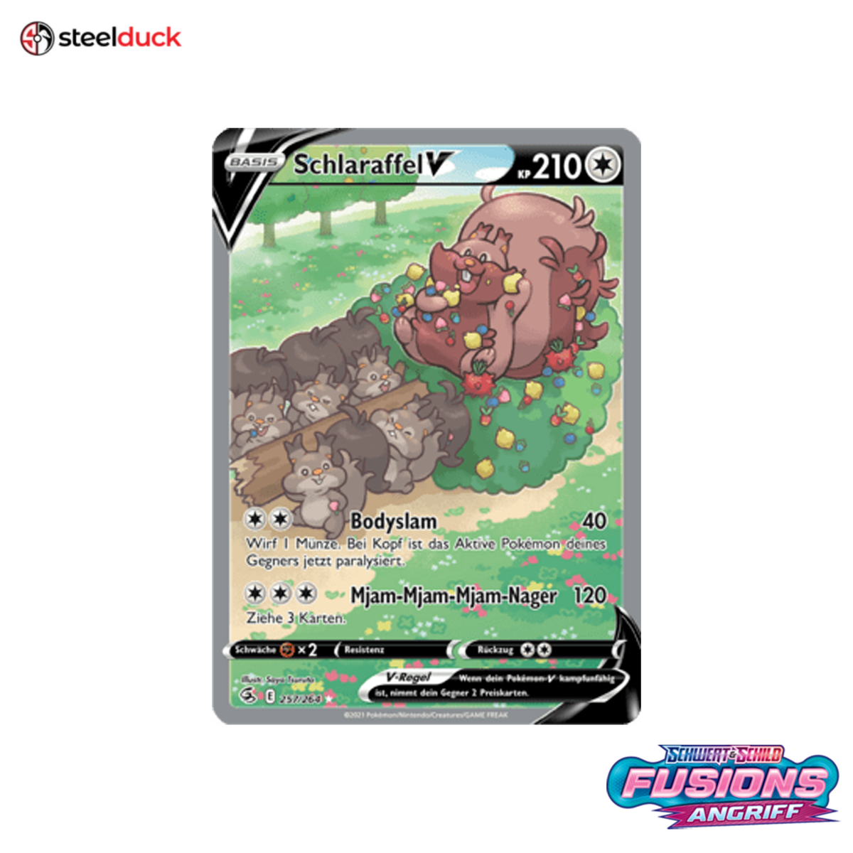 Schlaraffel V (257/264) Fusionsangriff - Ultra Rare