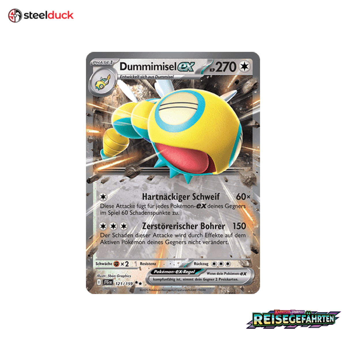 Dummimisel ex (121/159) Reisegefährten - Double Rare
