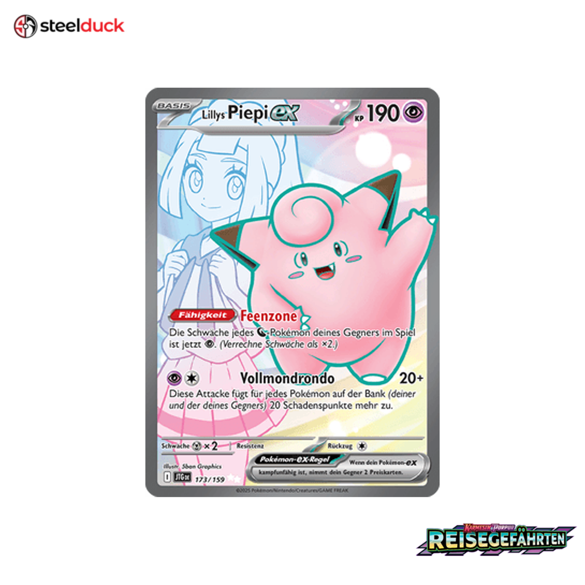 Lillys Piepi ex (173/159) Reisegefährten - Ultra Rare