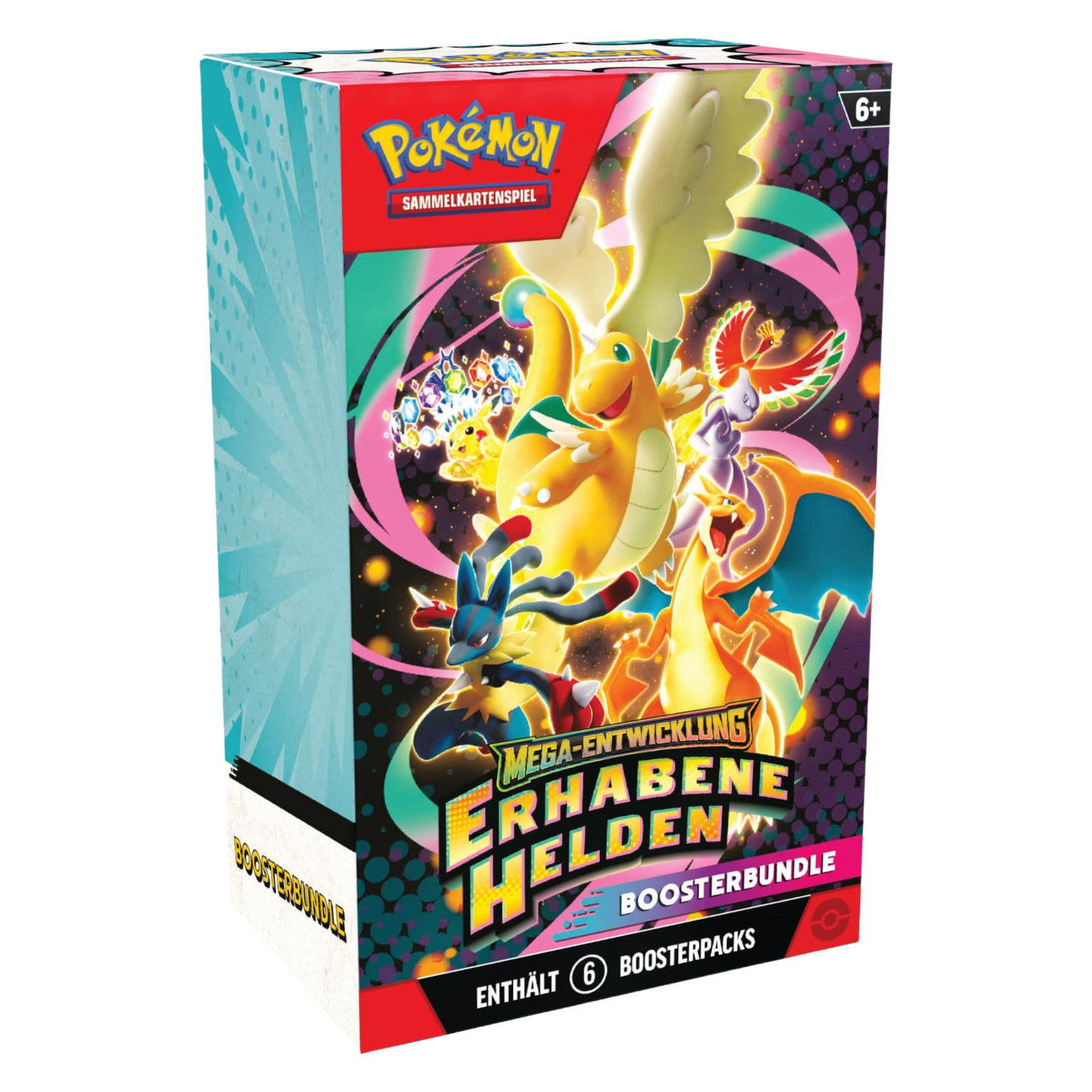 Mega-Entwicklung - Erhabene Helden: Boosterbundle (DE)