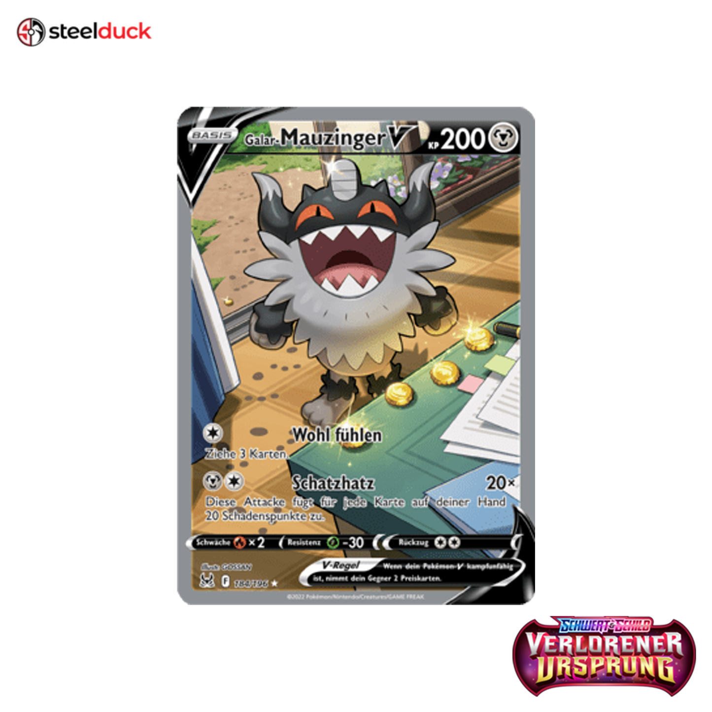 Galar-Mauzinger V (184/196) Verlorener Ursprung - Ultra Rare