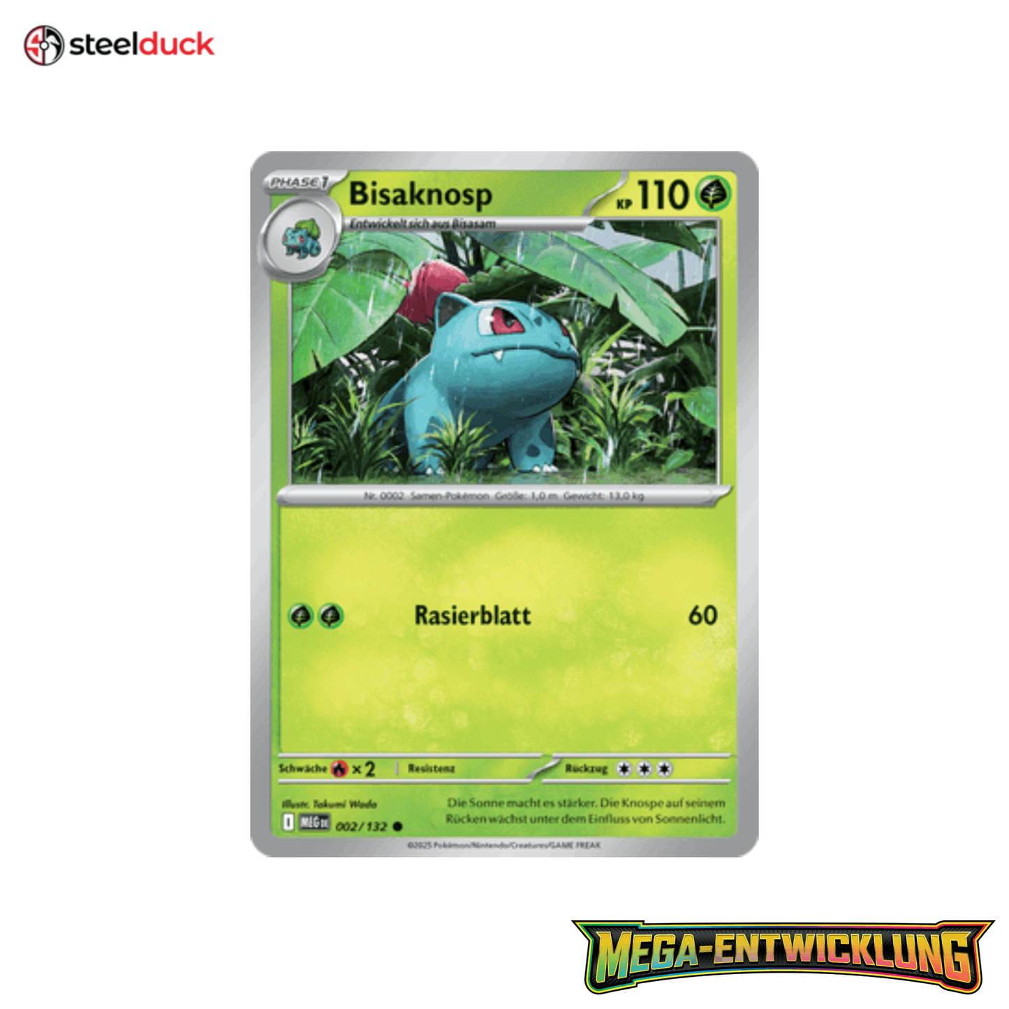 Bisaknosp (002/132) Mega-Entwicklung - Common