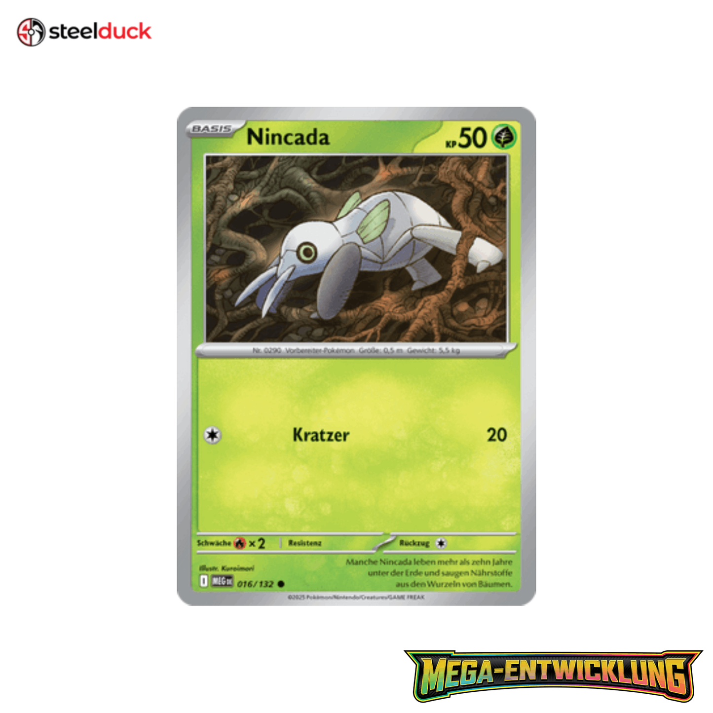 Nincada (016/132) Mega-Entwicklung - Common