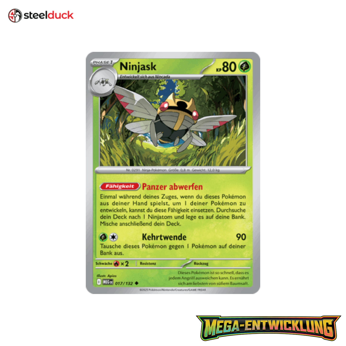 Ninjask (017/132) Mega-Entwicklung - Uncommon