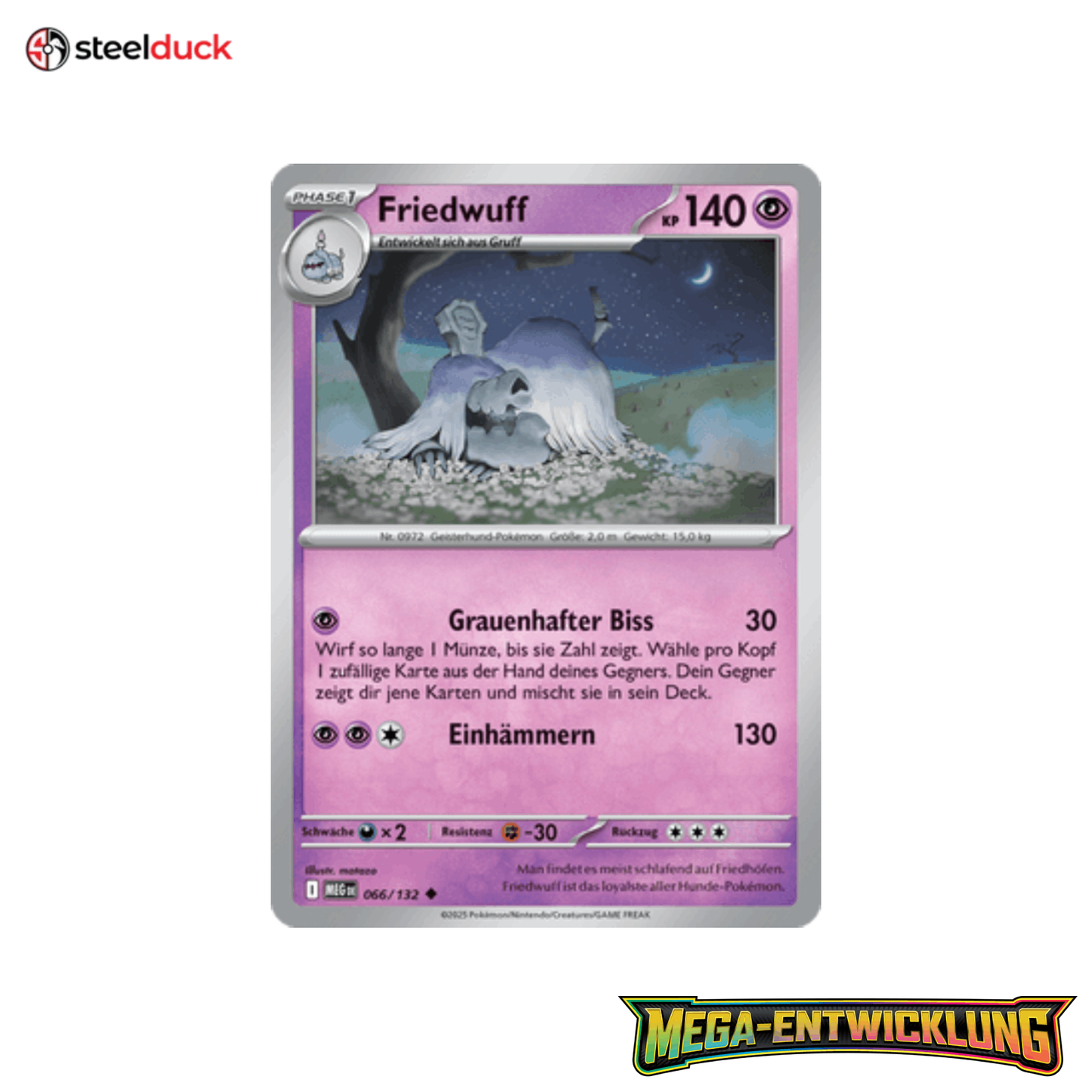 Friedwuff (066/132) Mega-Entwicklung - Uncommon