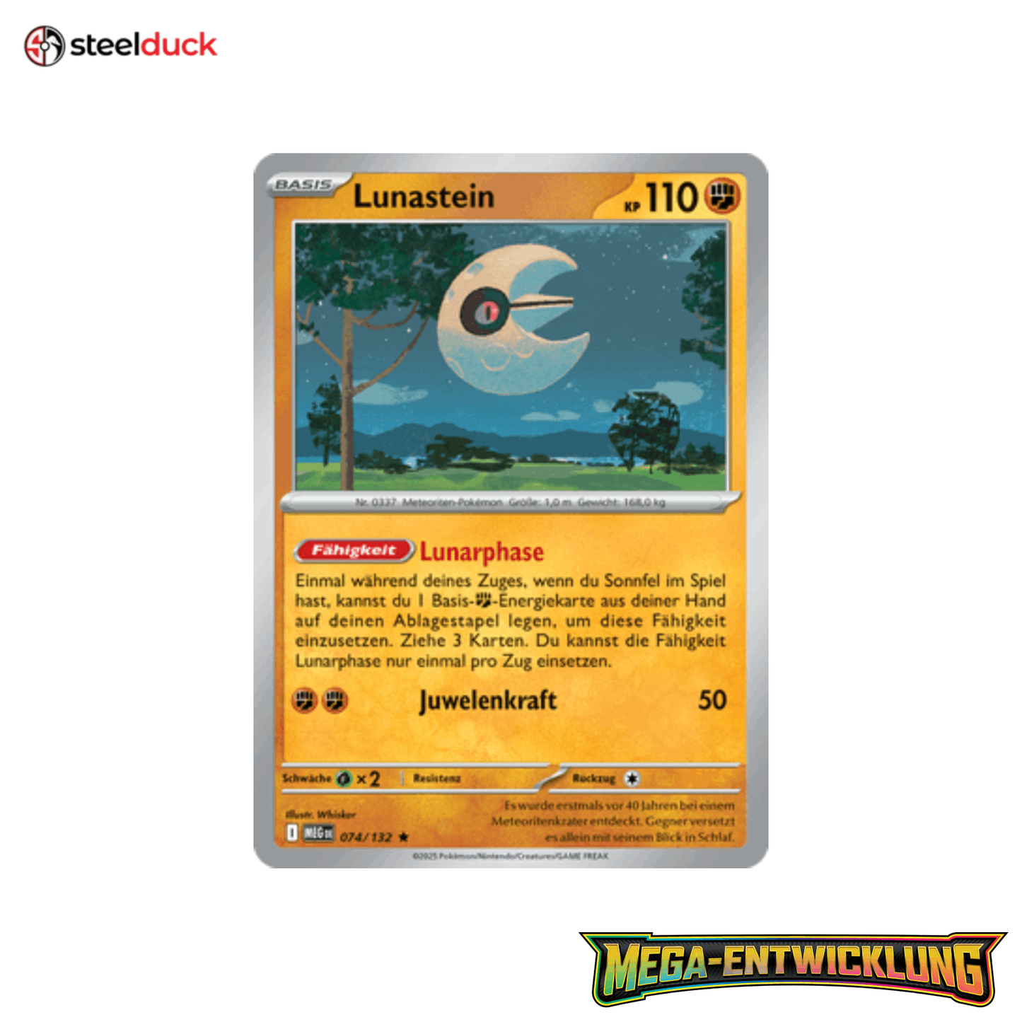 Lunastein (074/132) Mega-Entwicklung - Rare