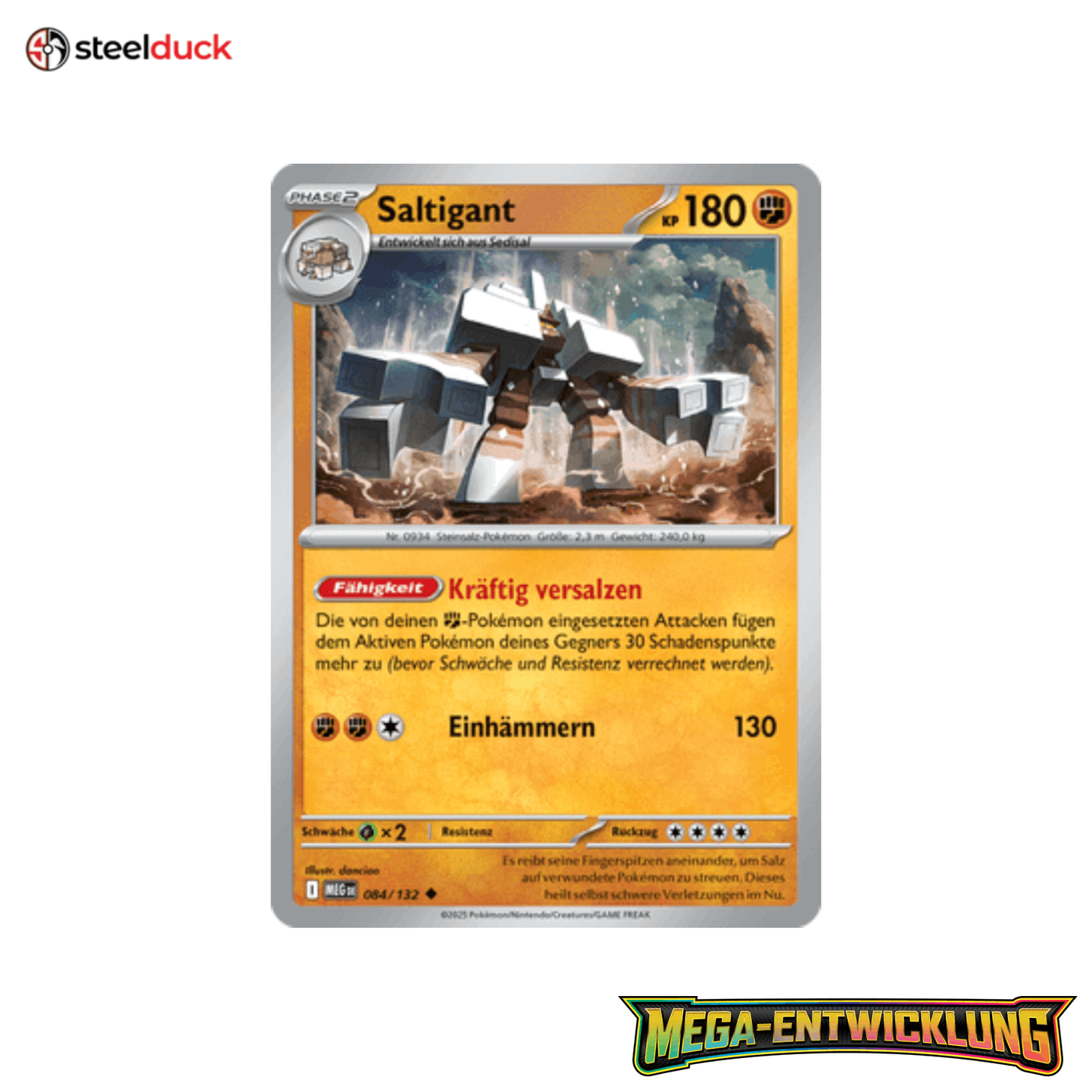 Saltigant (084/132) Mega-Entwicklung - Uncommon
