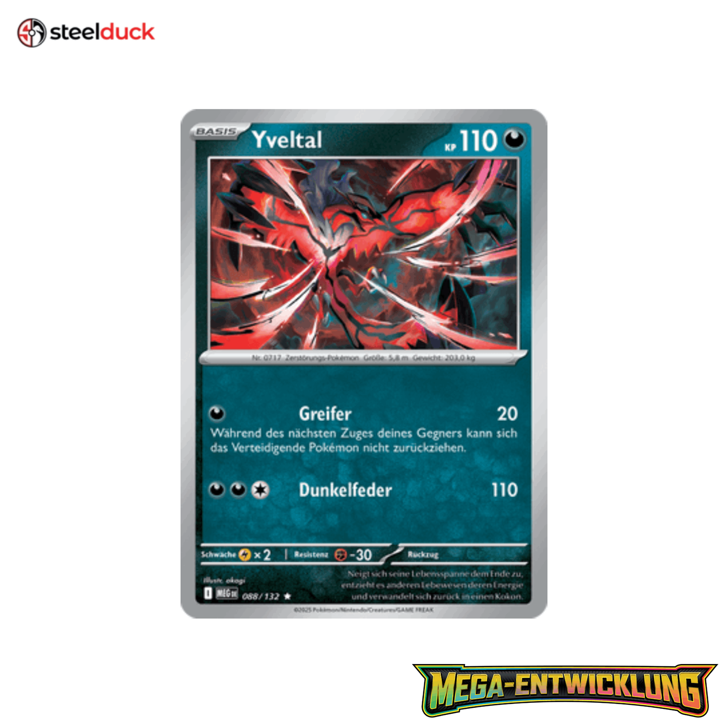 Yveltal (088/132) Mega-Entwicklung - Rare