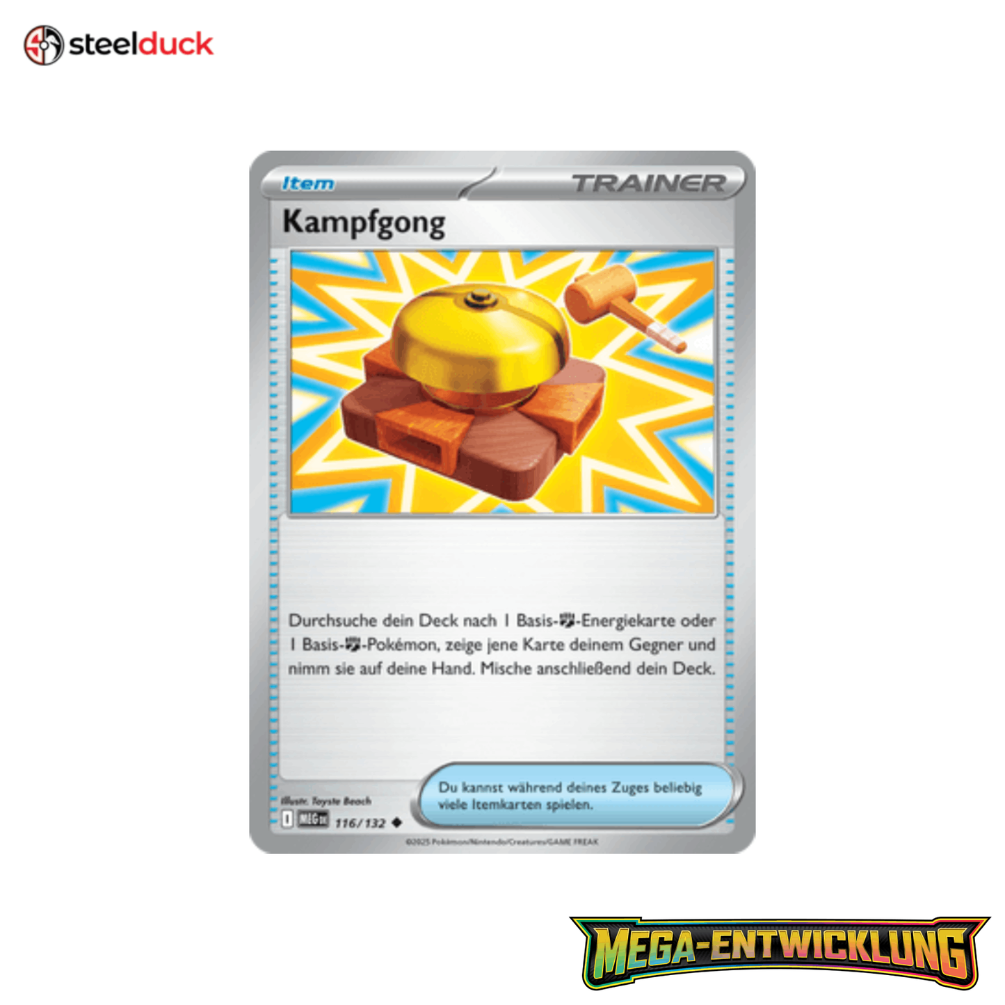 Kampfgong (116/132) Mega-Entwicklung - Uncommon