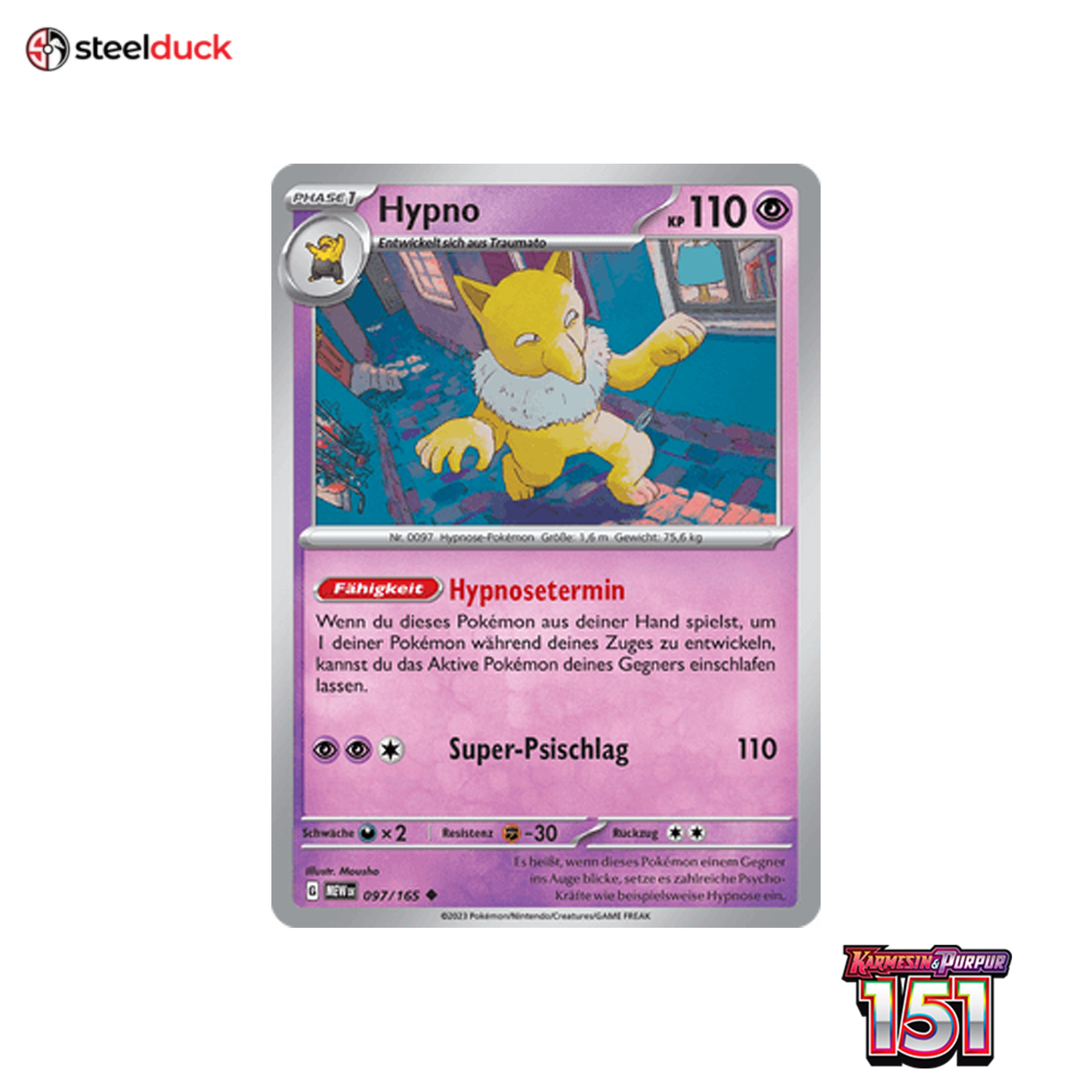 Hypno (097/165) 151 - Uncommon