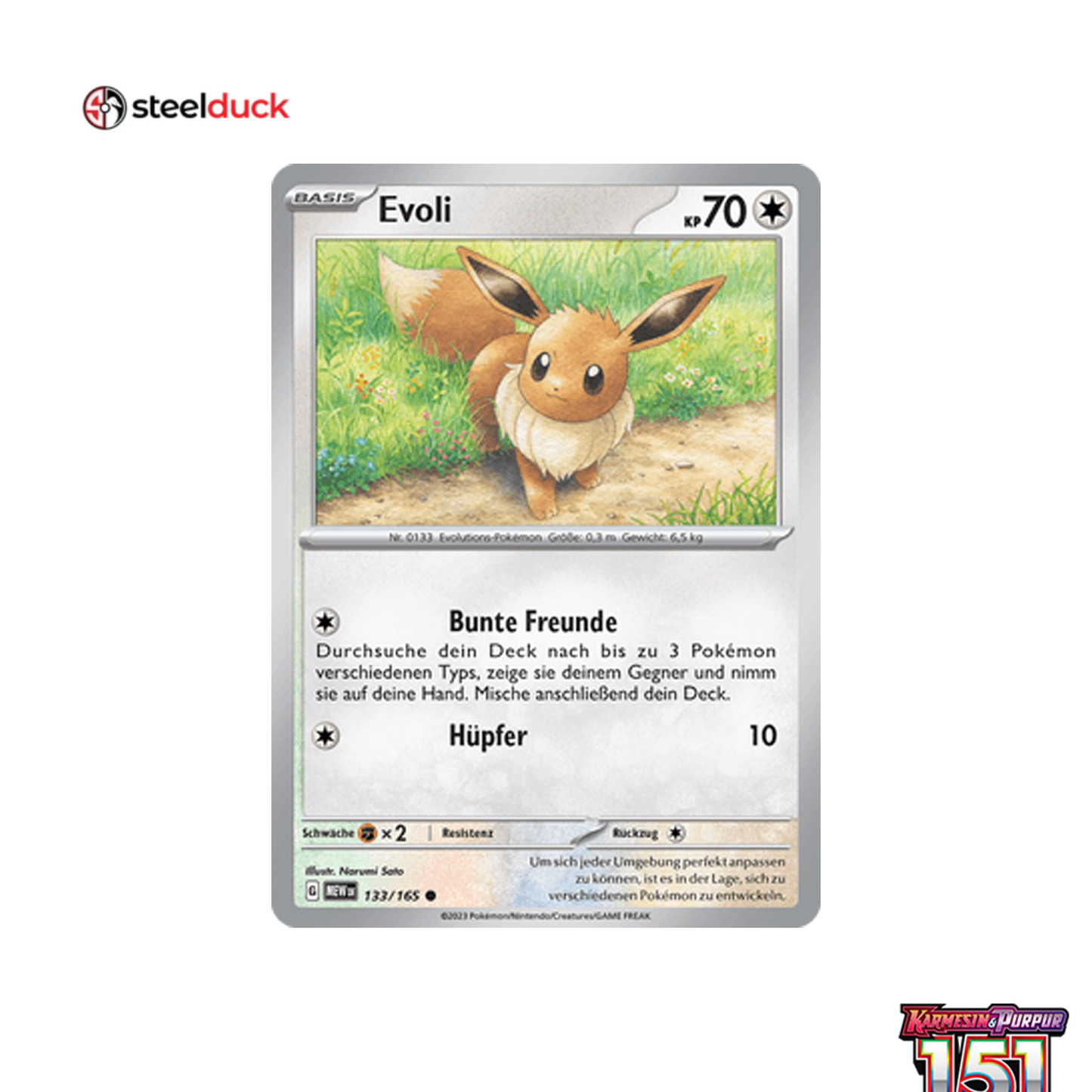 Evoli (133/165) 151 - Common