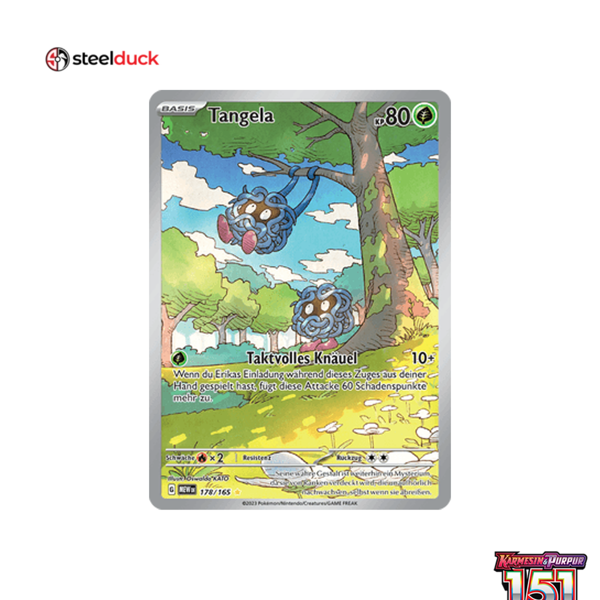 Tangela (178/165) 151 - Illustration Rare